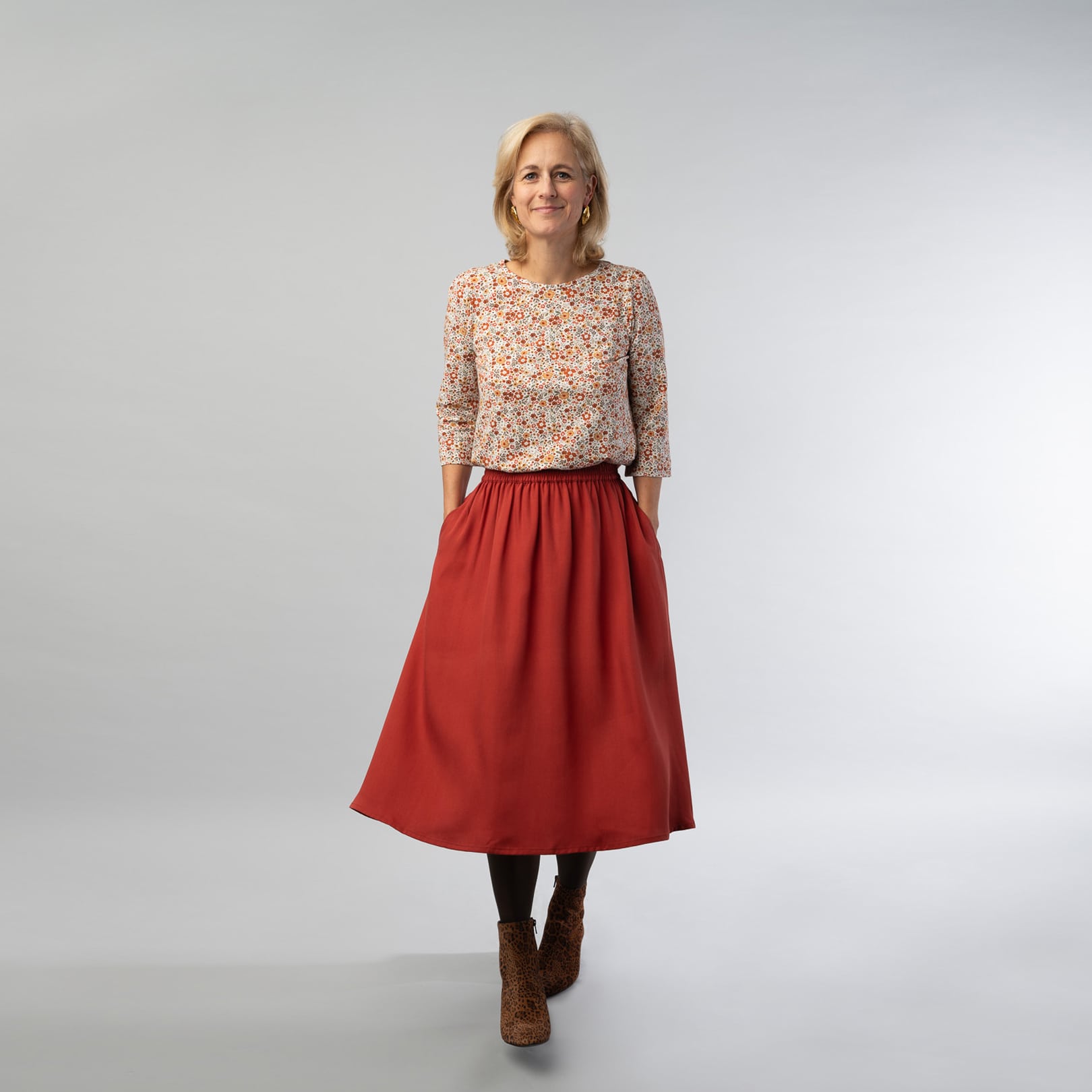 Marjolein Elisabeth womens vegan Anna Cider Skirt