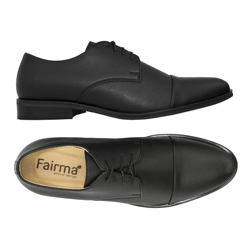 79709 - Herren vegan Derby Henry Black