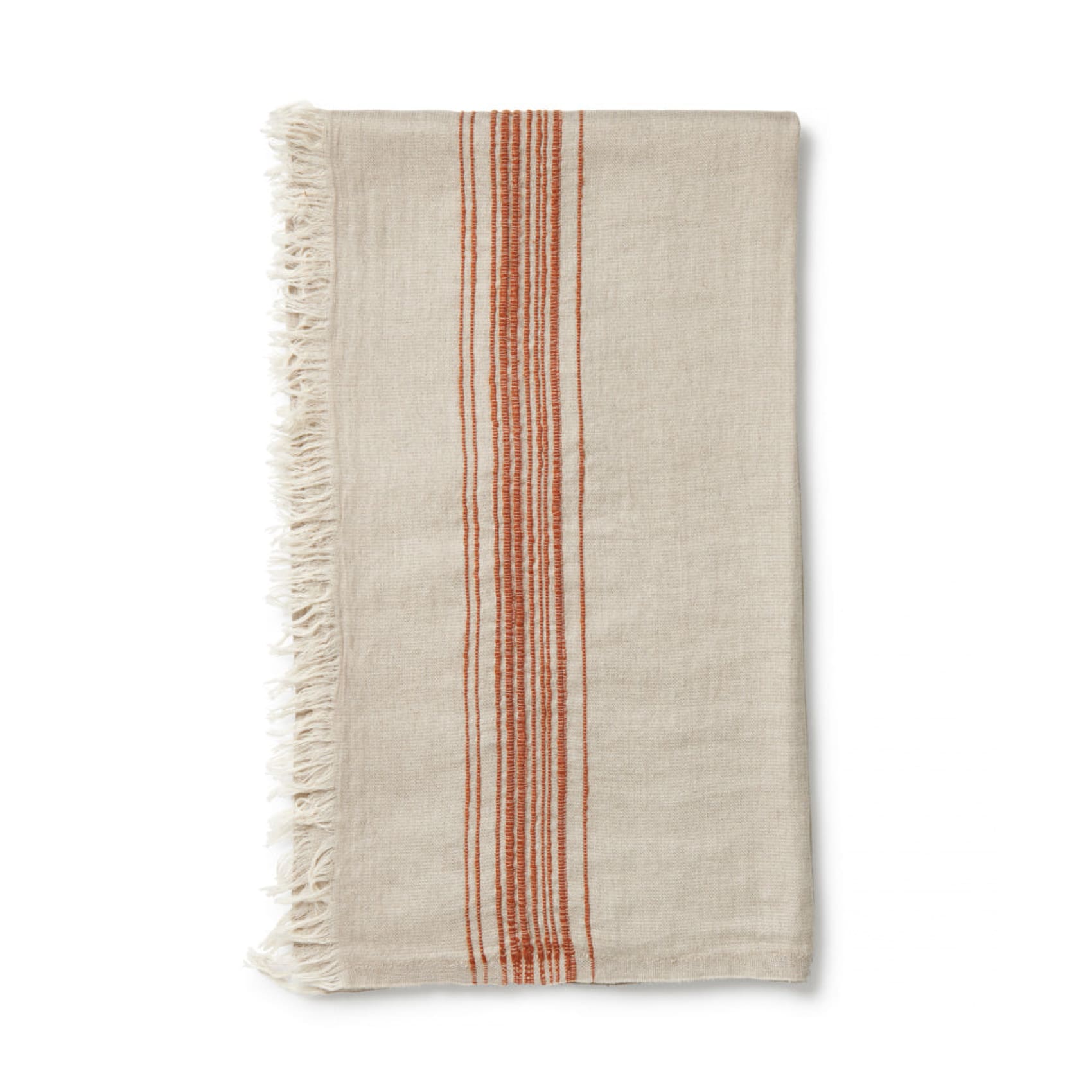 Luks unisex vegan Luxury Linen Loungewear Gift Set Ceren Orange