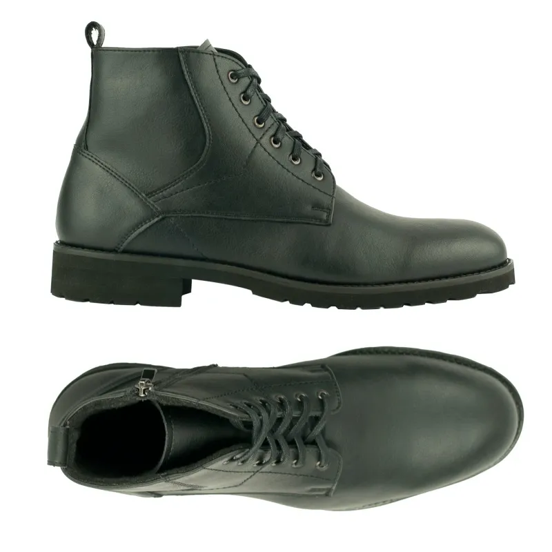 FAIRMA ETHICAL DESIGN men vegan Boots Saphir Black