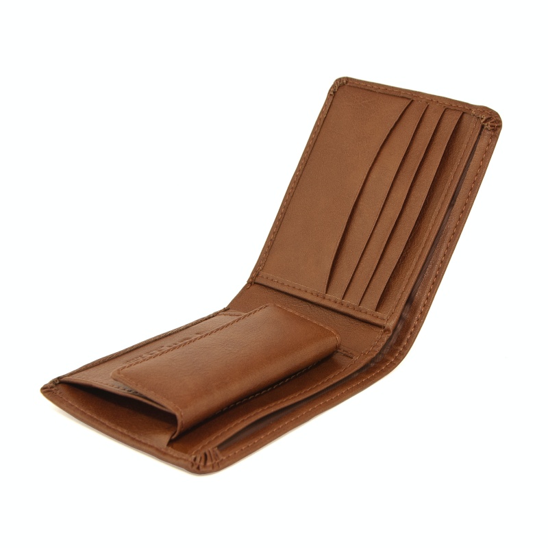 FAIRMA ETHICAL DESIGN Geldbörse Men's Million Nut Hellbraun