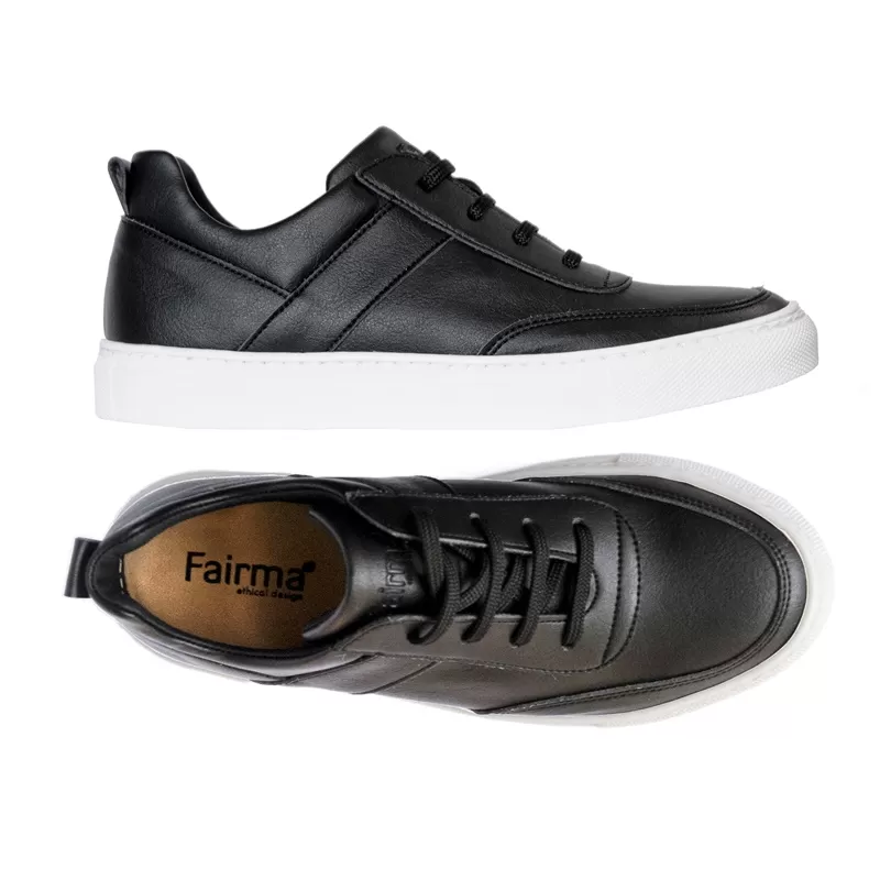 FAIRMA ETHICAL DESIGN men vegan Sneakers Lenny Black
