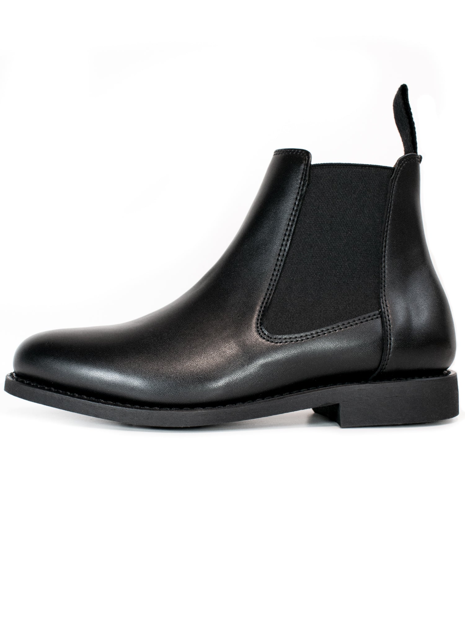 Will's Vegan Store Goodyear Women's Welt Chelsea Boots Black
