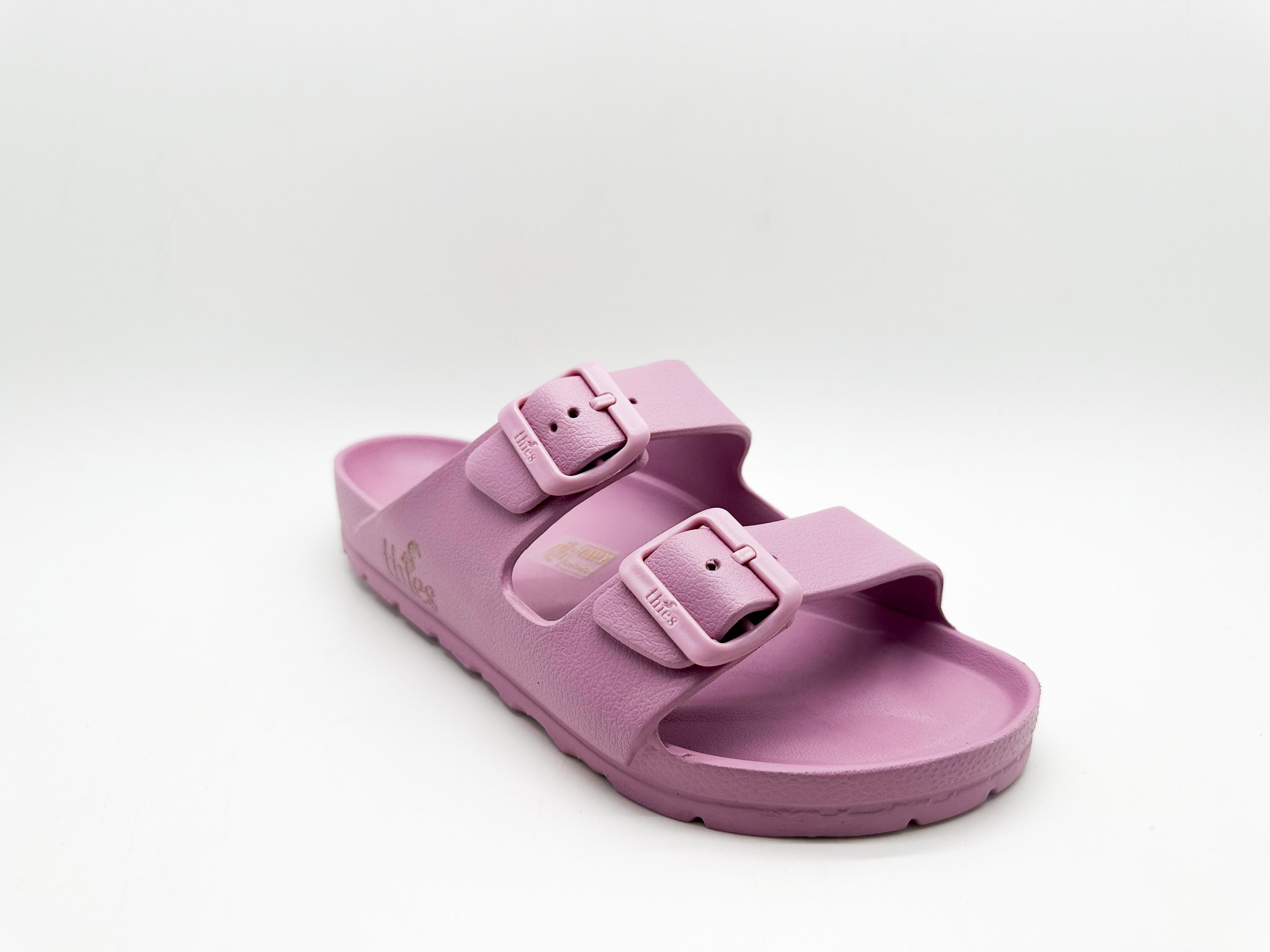 thies womens vegan Sandal Ecofoam Malva