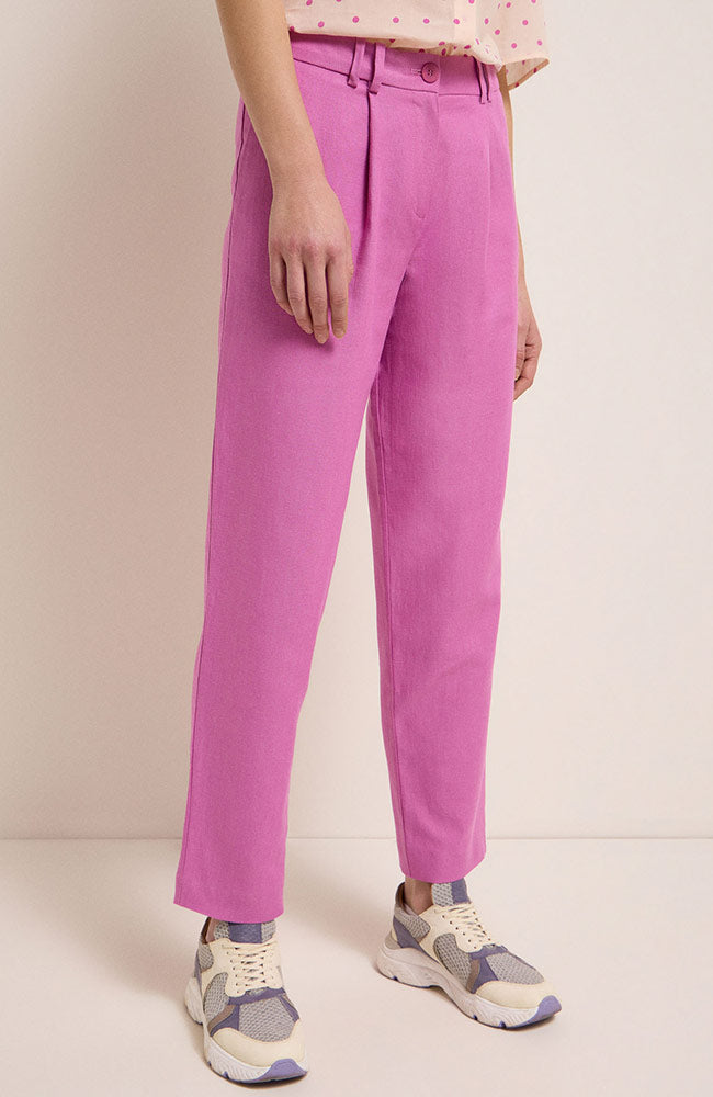 Lanius womens vegan Trousers Bloom Pink