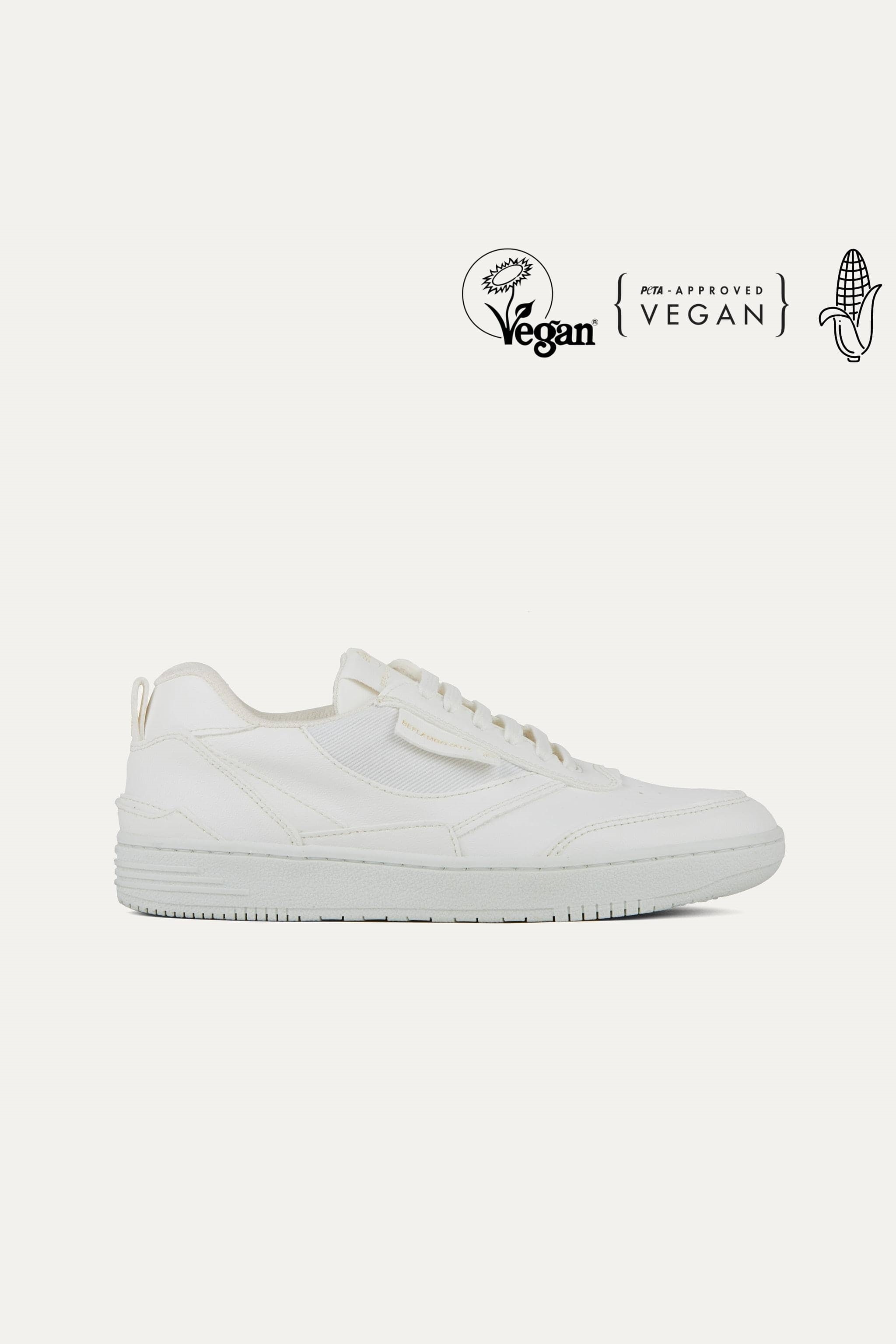 Image of Beflamboyant mannen vegan Sneakers Klassiek Ux-68 Wit