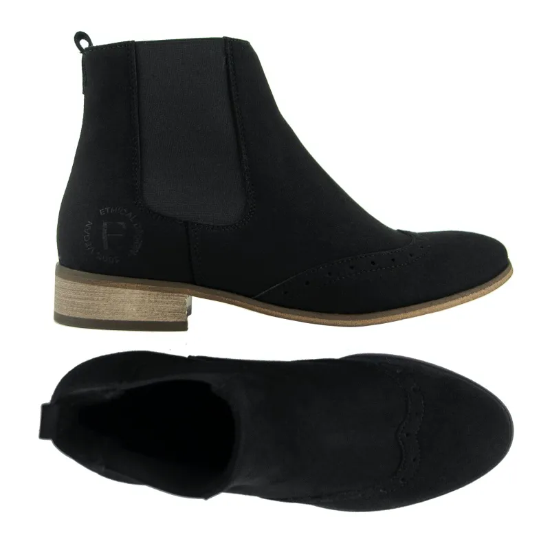 FAIRMA ETHICAL DESIGN womens vegan Shoes Sandra Black