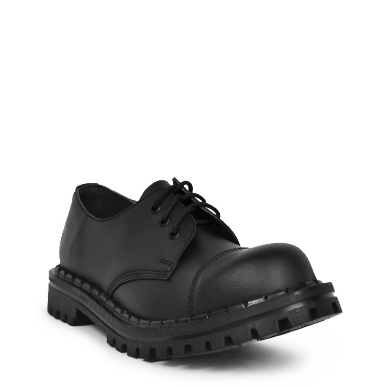 81559 - Herren vegan SchnÃ¼rschuhe 350 Vegan Schwarz