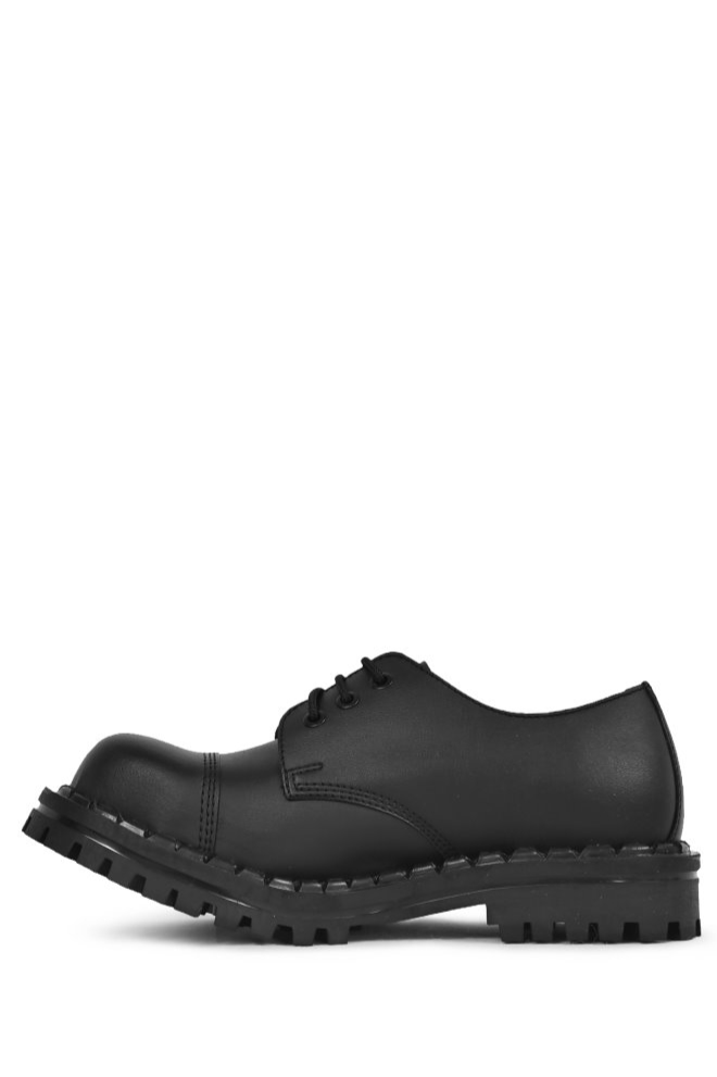 81559 - Herren vegan SchnÃ¼rschuhe 350 Vegan Schwarz