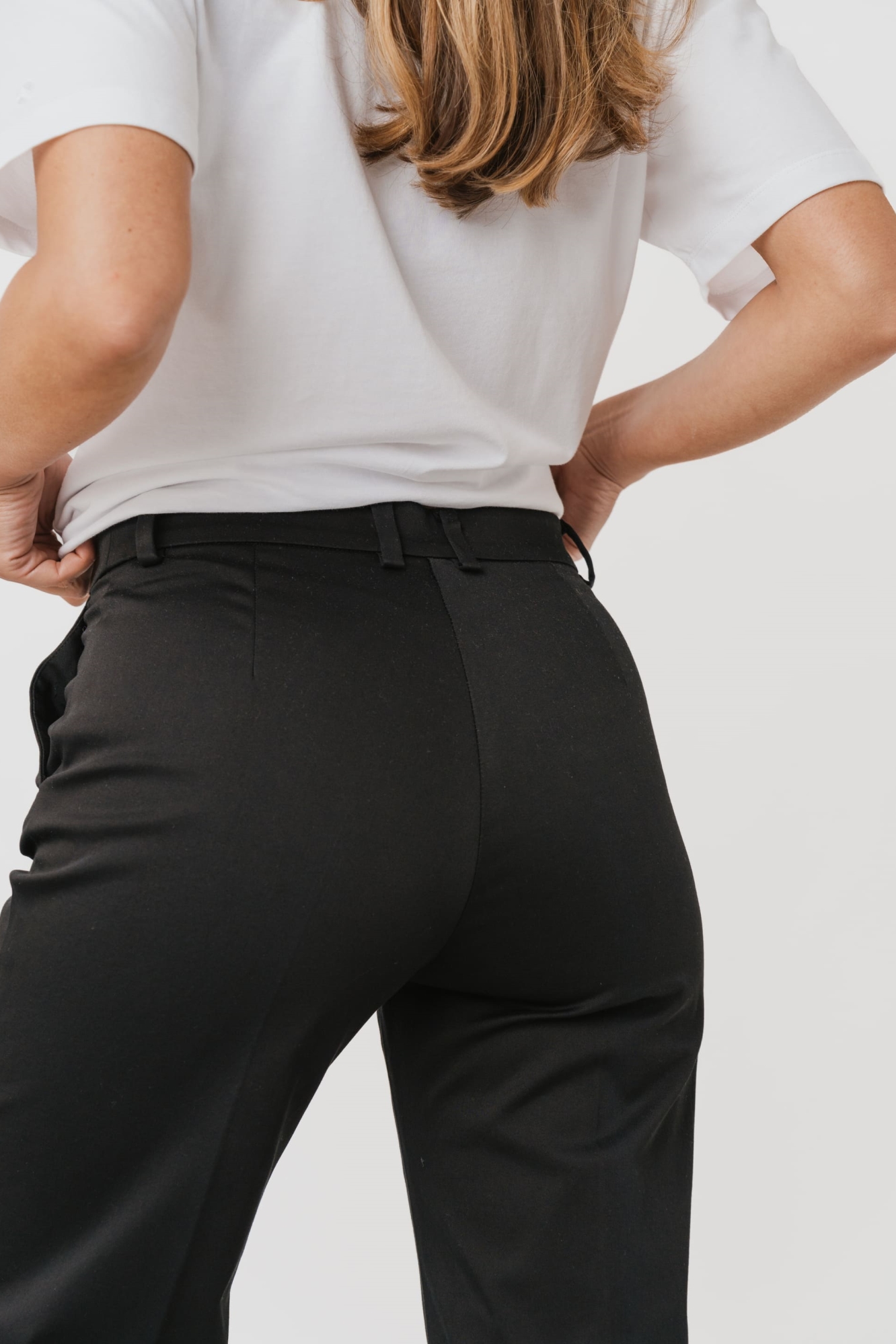 Image of LAURIE dames vegan Broek Phoebe Loose Ml Zwart