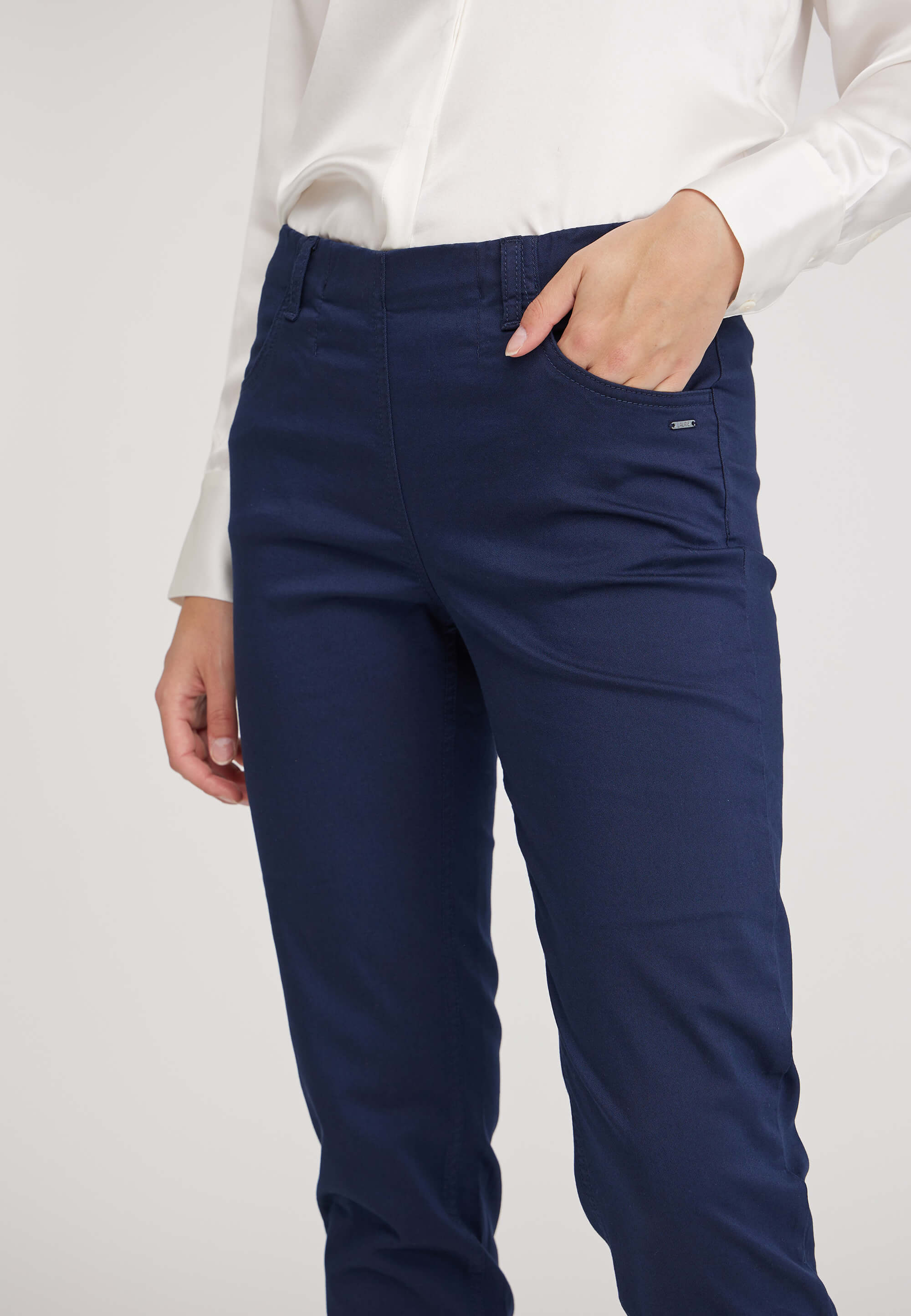 LAURIE womens vegan Pants Kelly Regular Ml Navy Blue