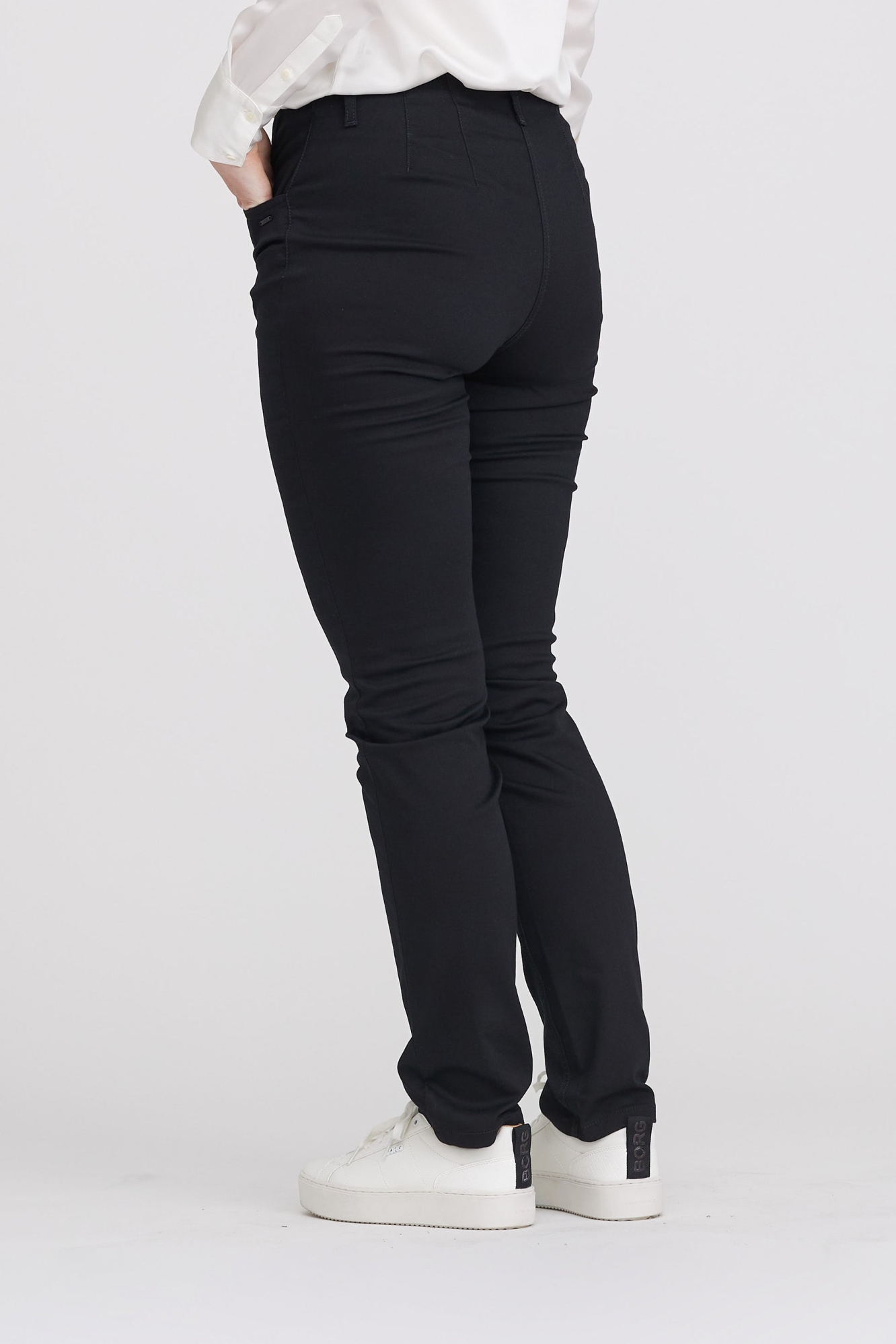 Image of LAURIE dames vegan Broek Kelly Regular Ll Zwart