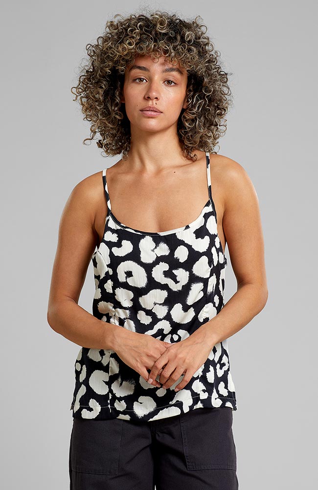 DEDICATED womens vegan Top Hoby Painted Leopard