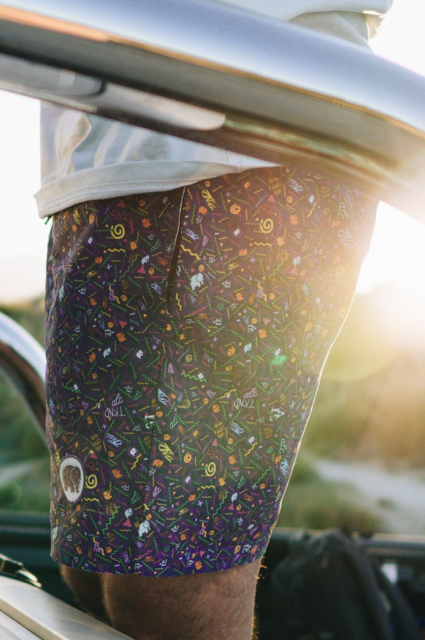 82457 - Herren vegan Badehose Dogtown Lila 82457 - Herren vegan Badehose Dogtown Lila