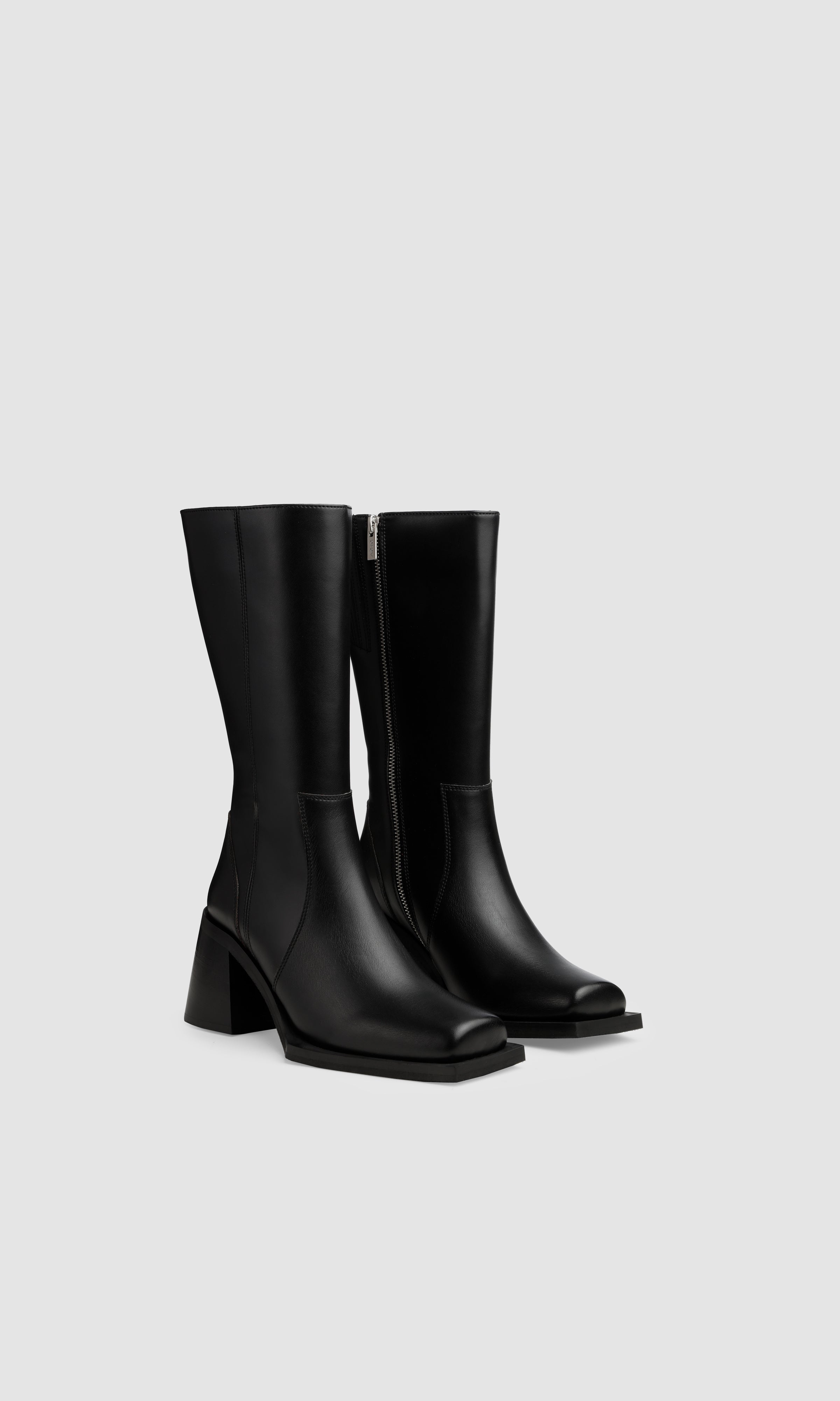 Prev womens vegan Boots Karel X Plus Black