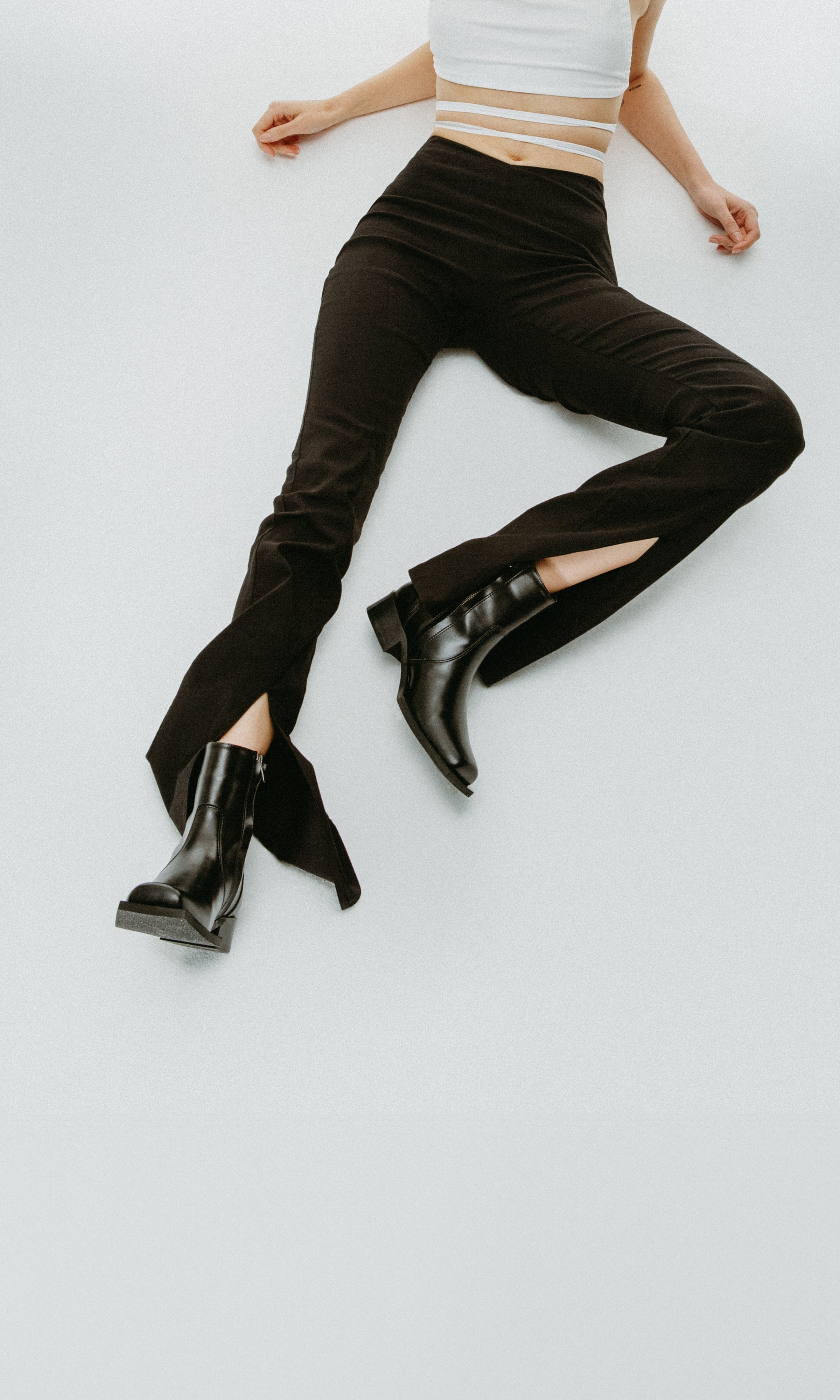 Prev womens vegan Boots Karel Black