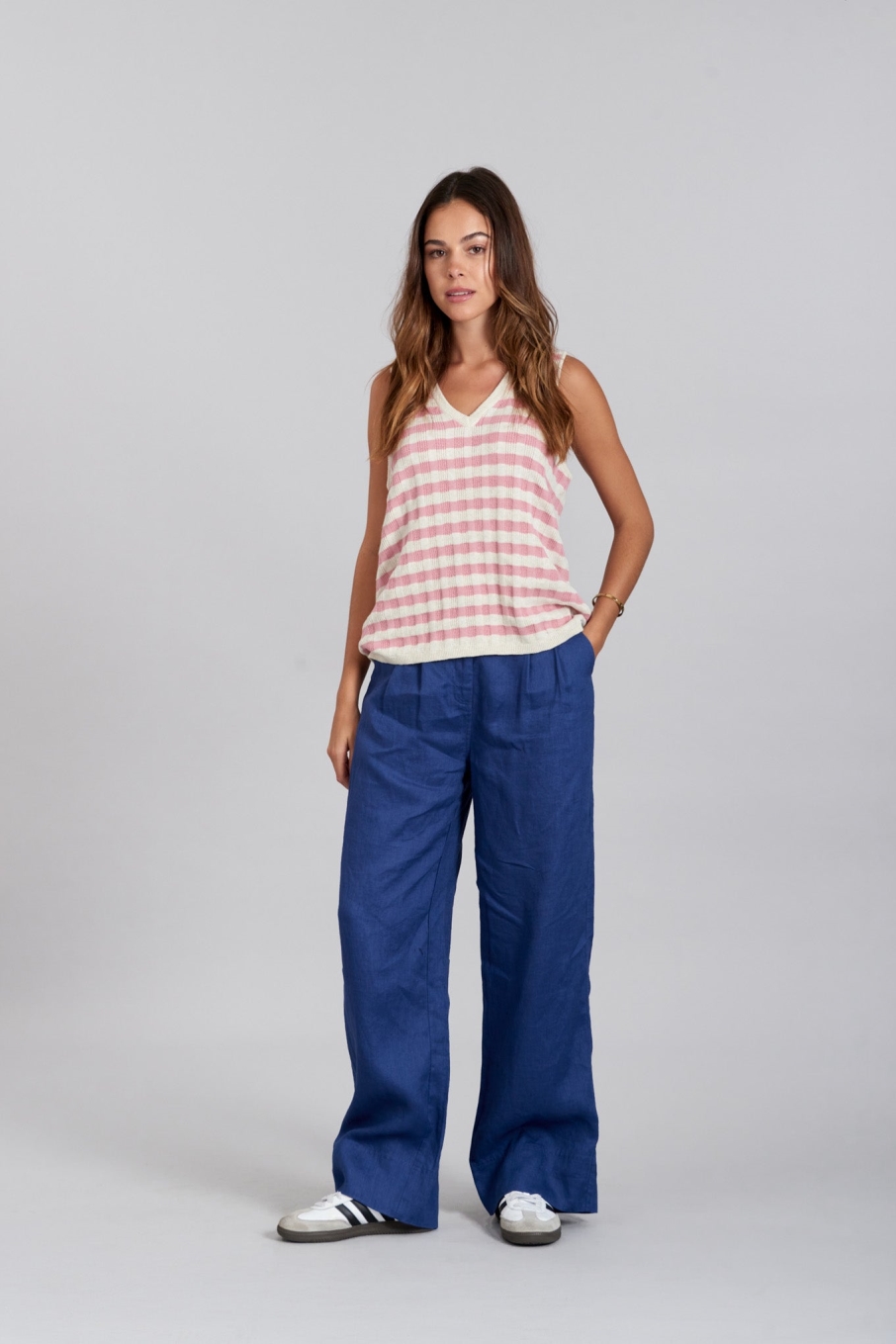 KOMODO Damen vegan Hose Lion Navy