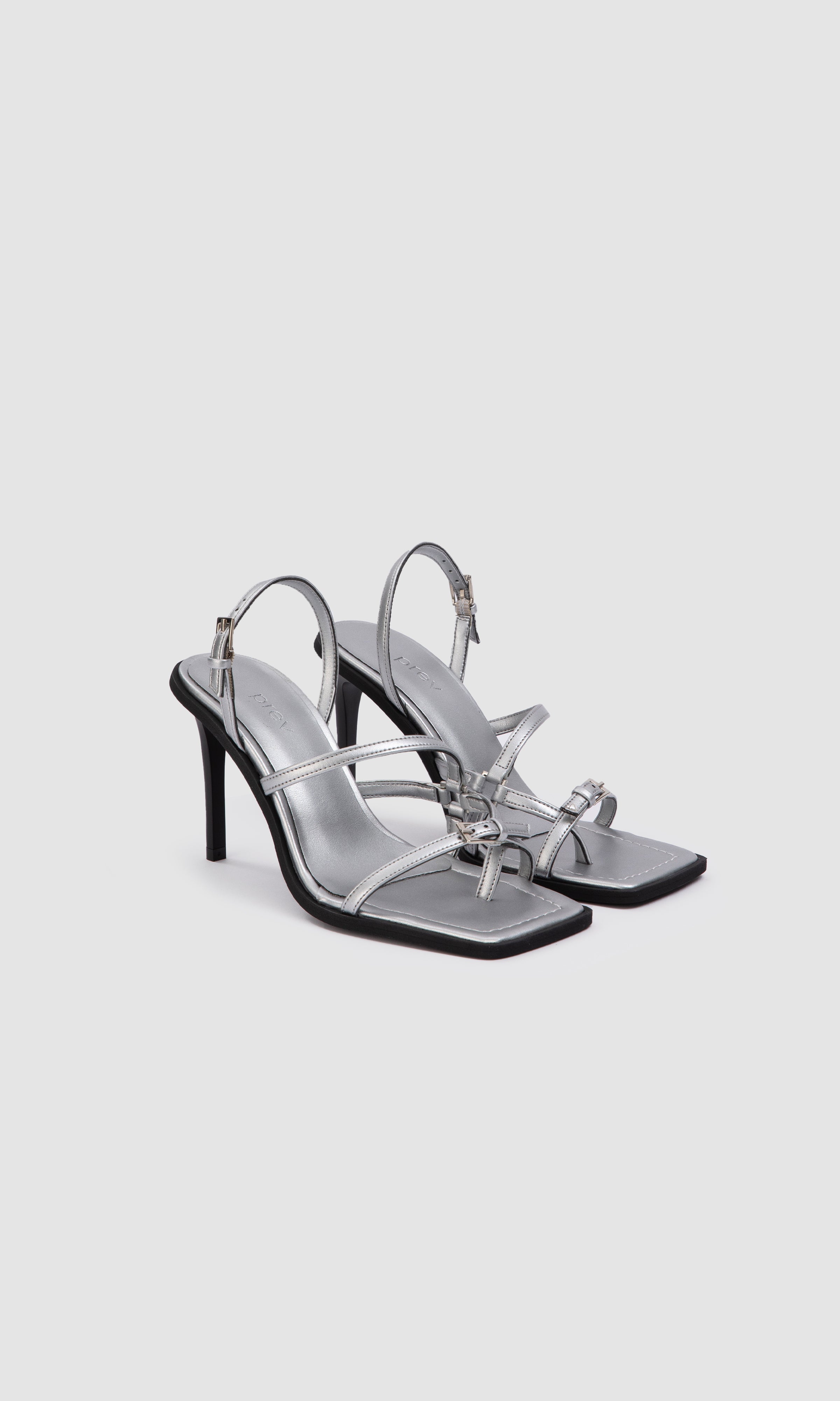 Prev womens vegan Heeled Sandals Vicki Metal