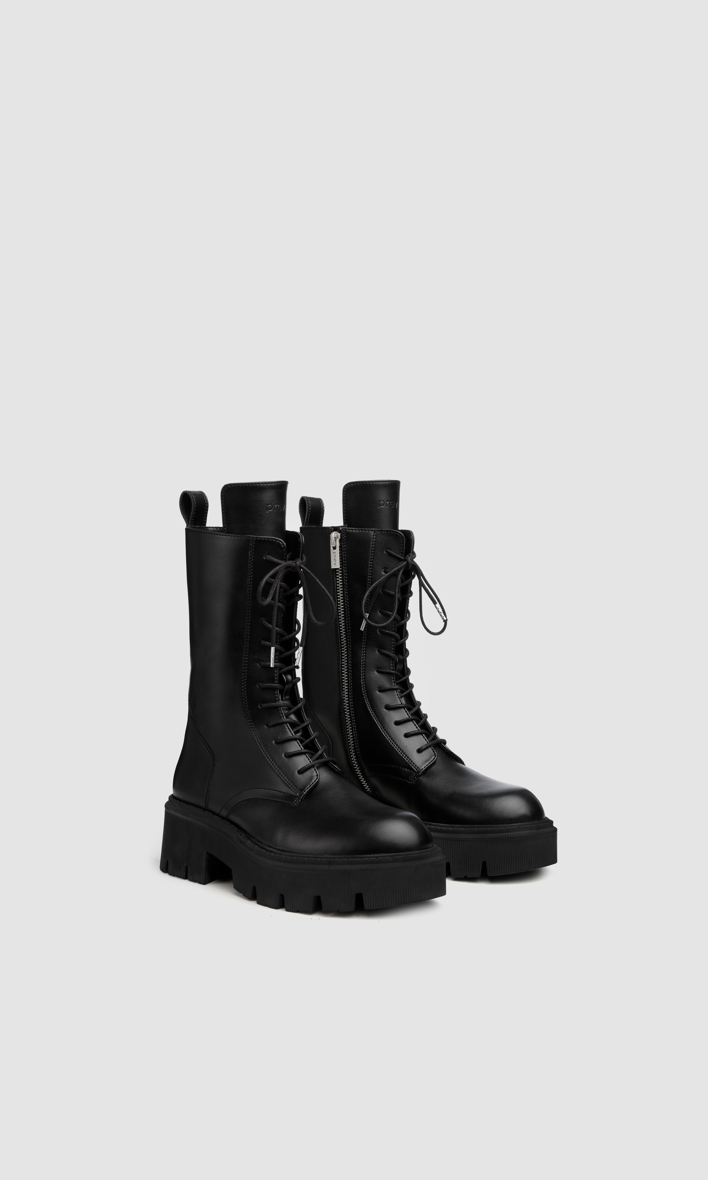 Prev womens vegan Boots Jill Plus Black
