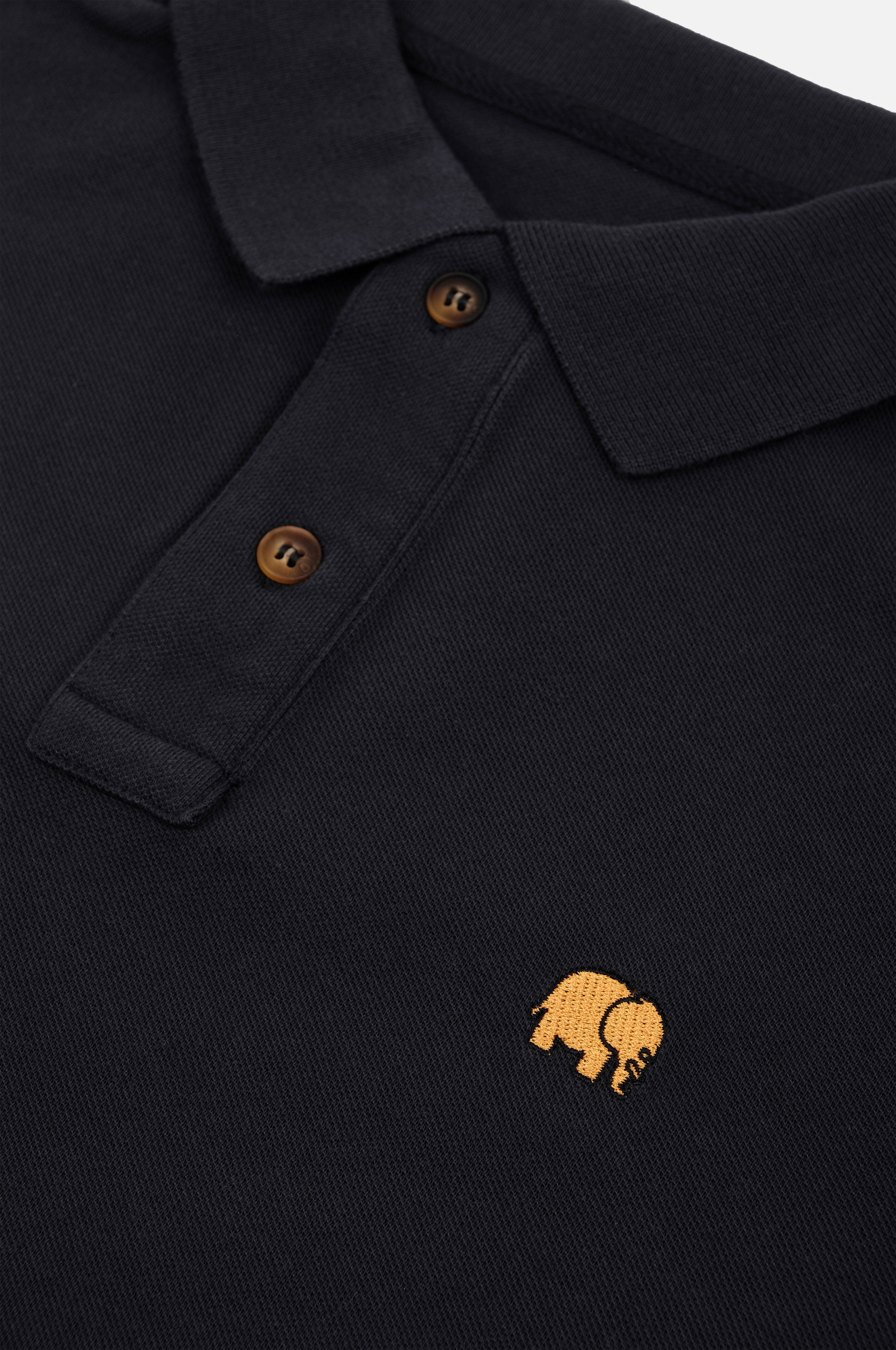 83553 - Herren vegan Polohemd Essential Blau