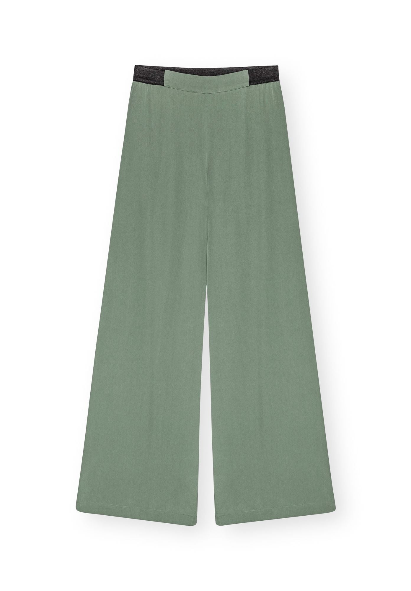 83652 - LOVJOI Damen vegan Hose Sandrose Antique Green