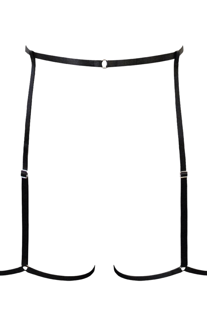 Anekdot womens vegan Suspenders Sophia Black