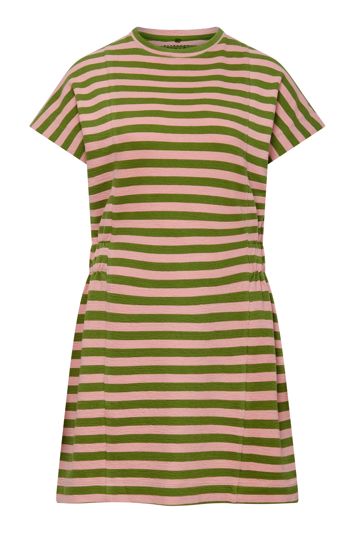 KOMODO Dress Una Stripes Pink Green