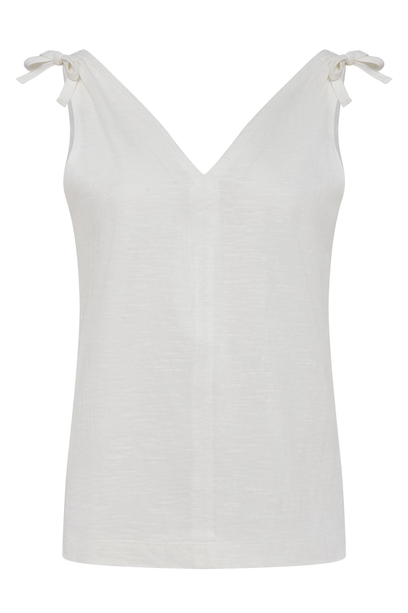 KOMODO womens vegan Vest Celia Off White
