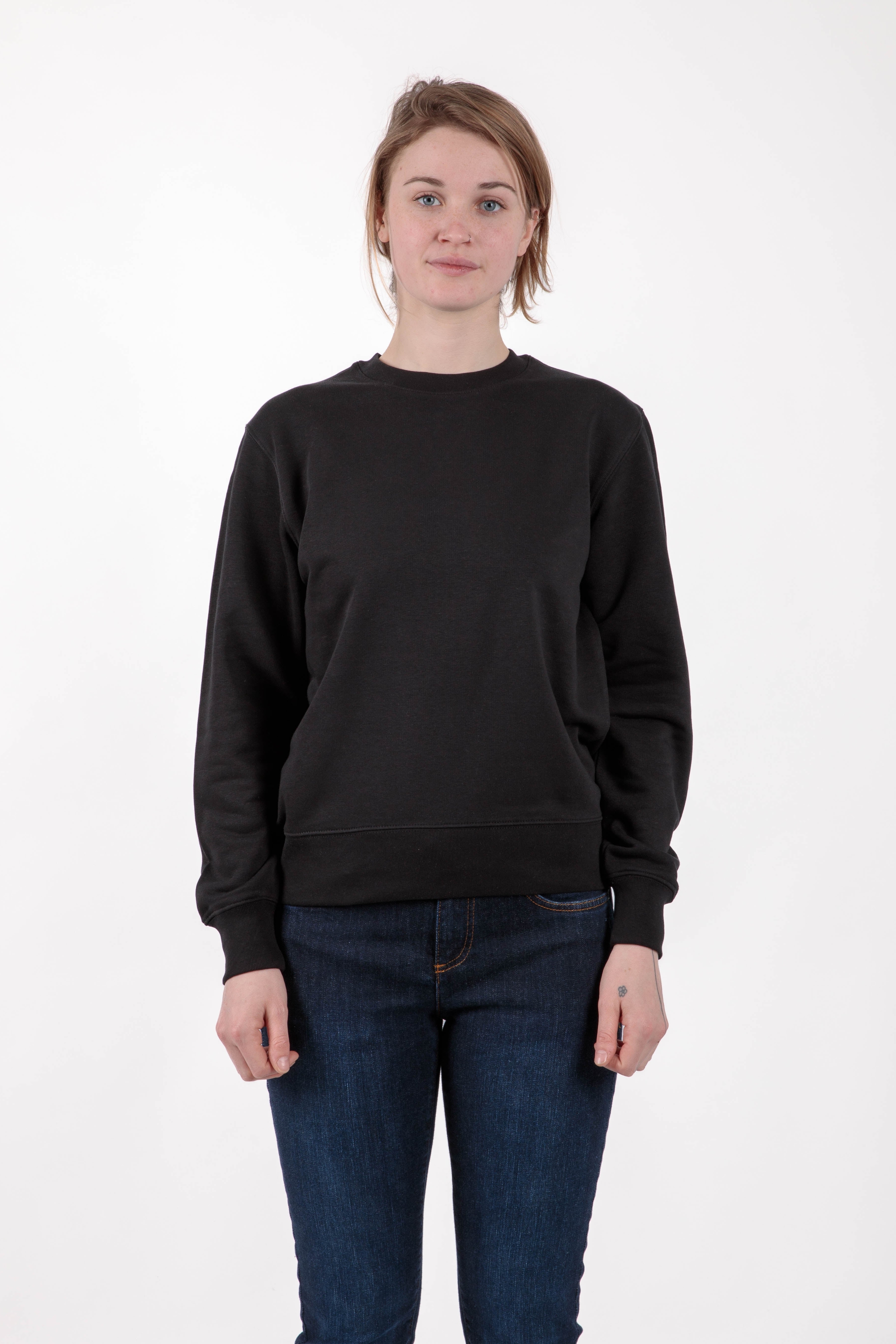 TORLAND Herren vegan Pullover Matcher Unisex Schwarz