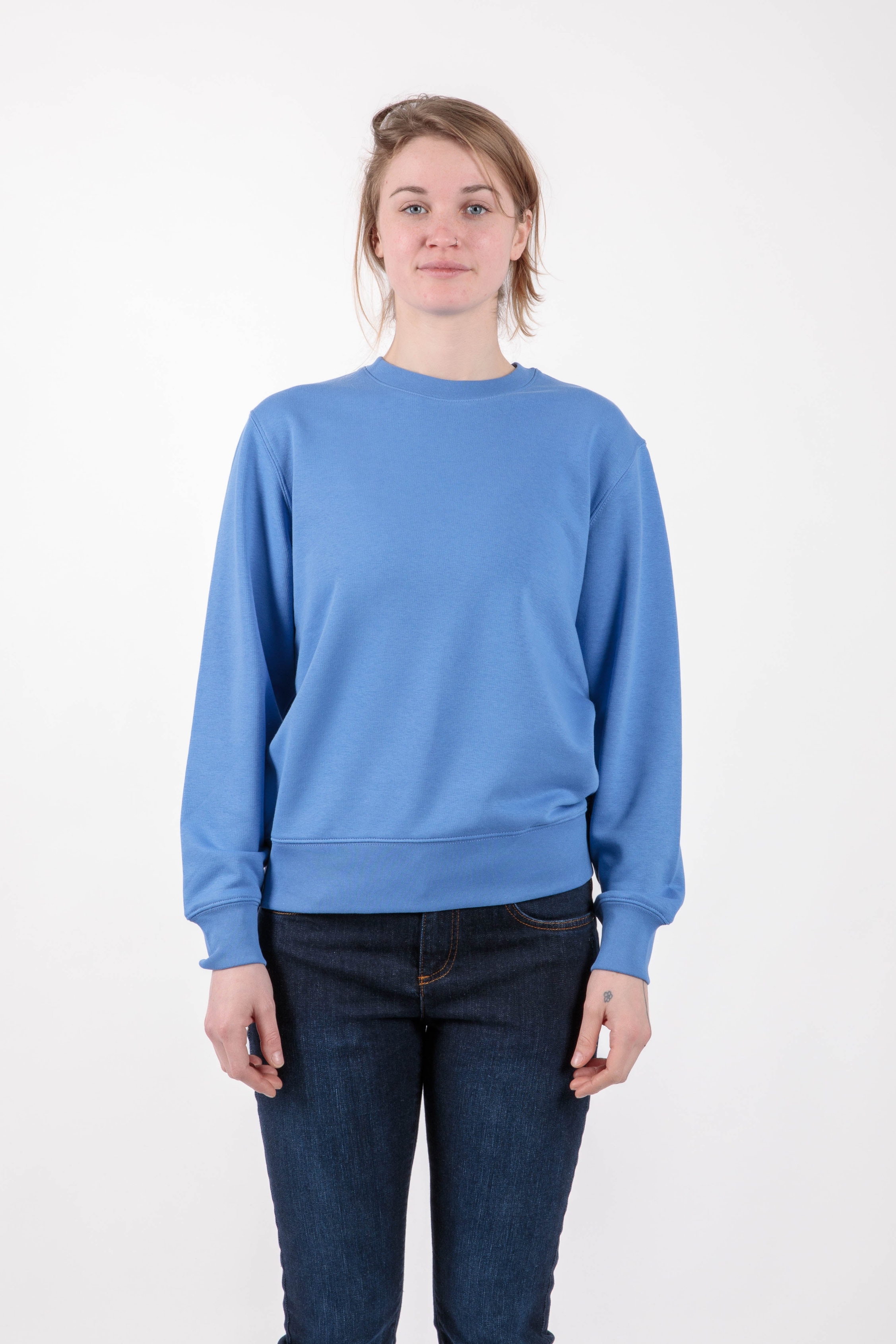 TORLAND Herren vegan Pullover Matcher Unisex Hellblau