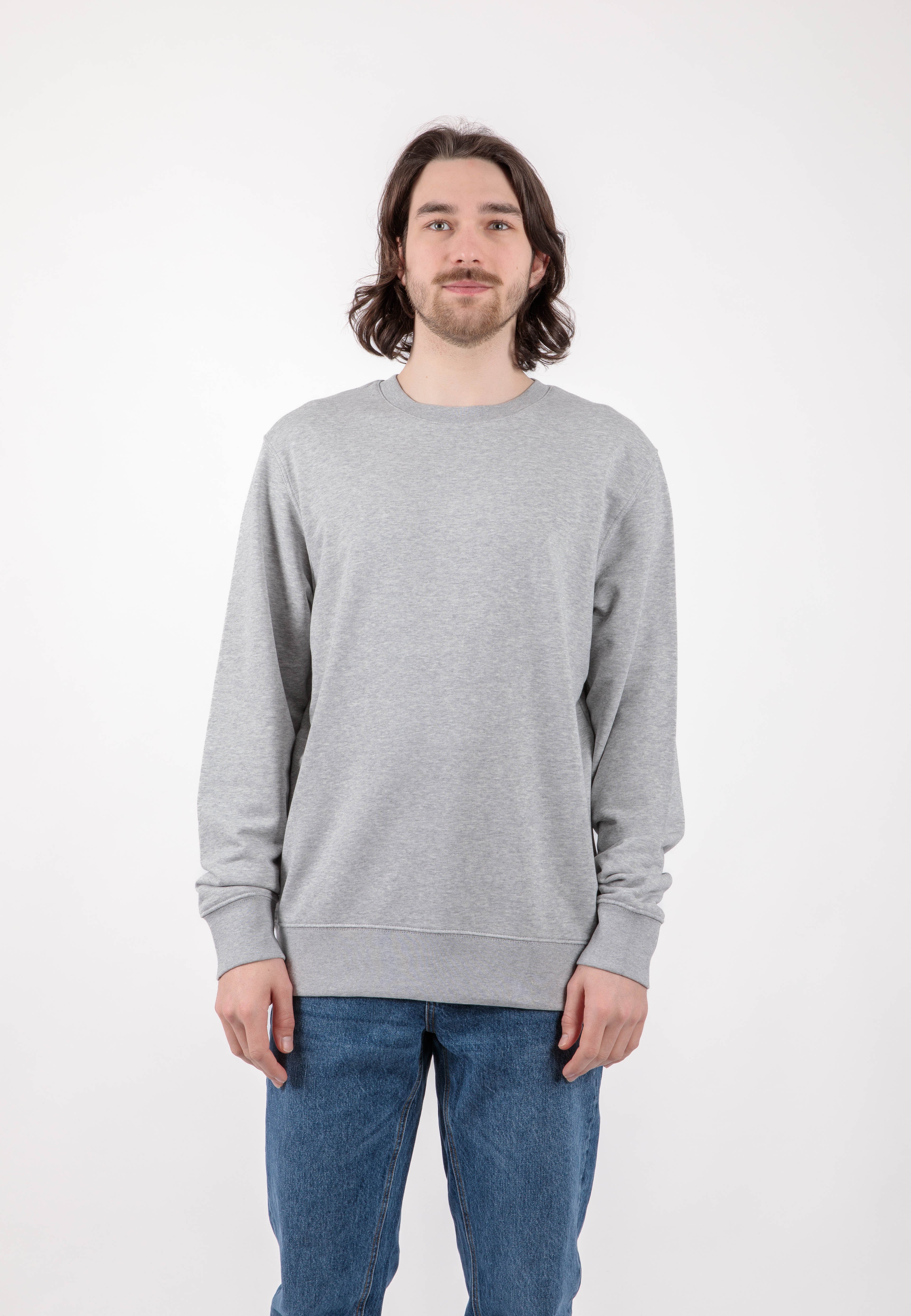 83812 - Herren vegan Sweater Matcher Unisex Heather Grey 83812 - Herren vegan Sweater Matcher Unisex Heather Grey
