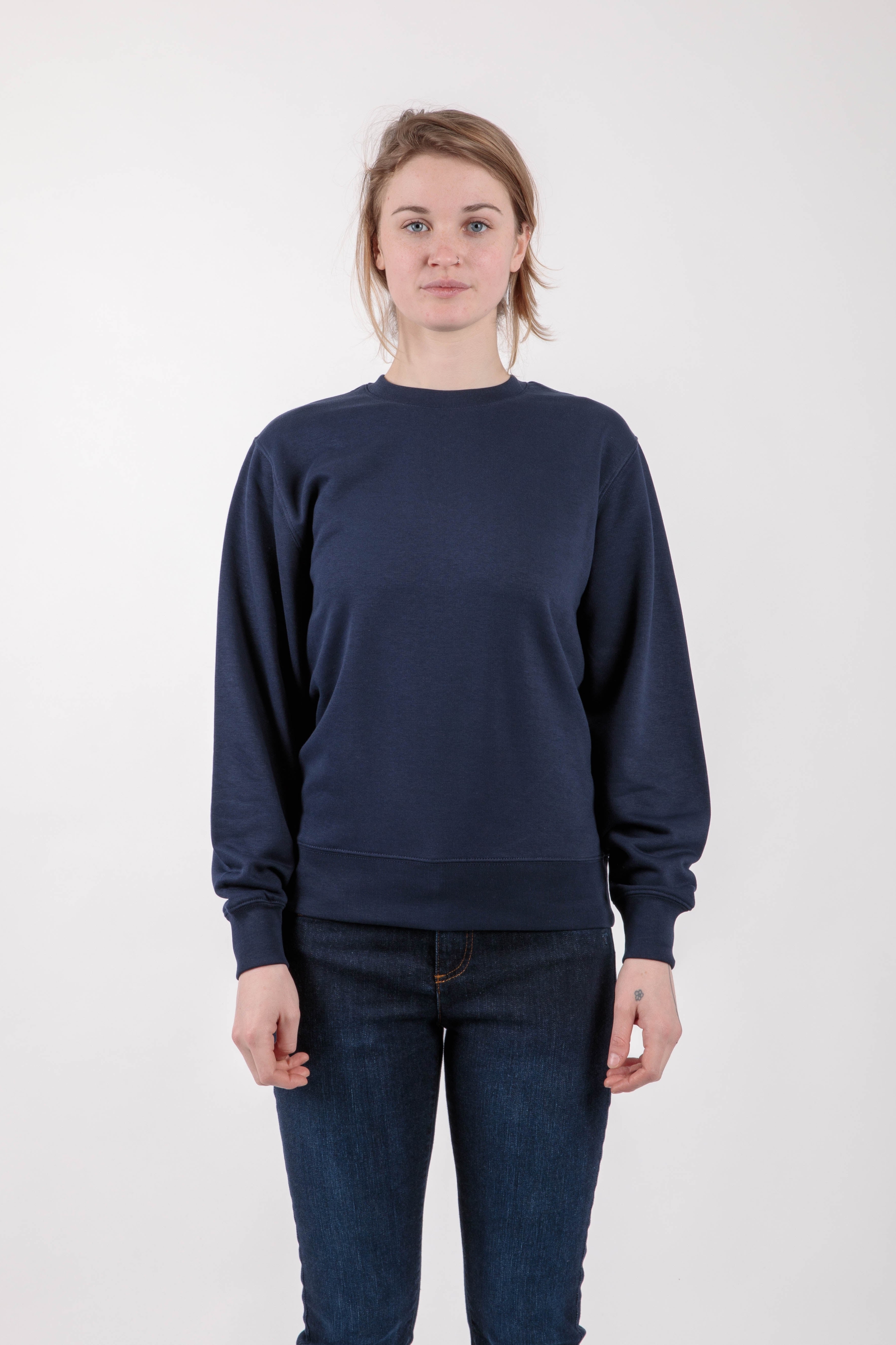 TORLAND Herren vegan Pullover Matcher Unisex French Navy
