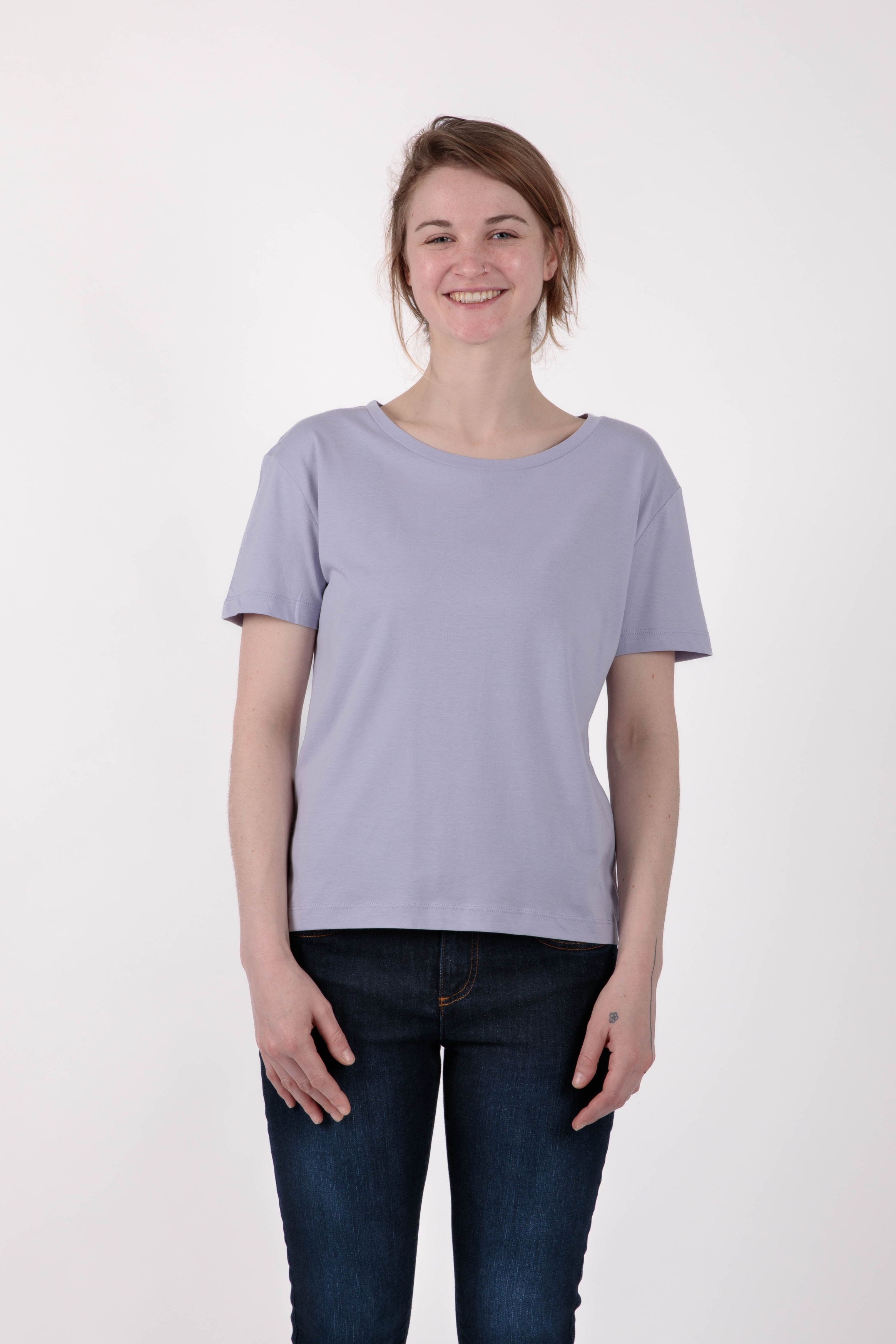 TORLAND womens vegan T-Shirt Serena Lavender