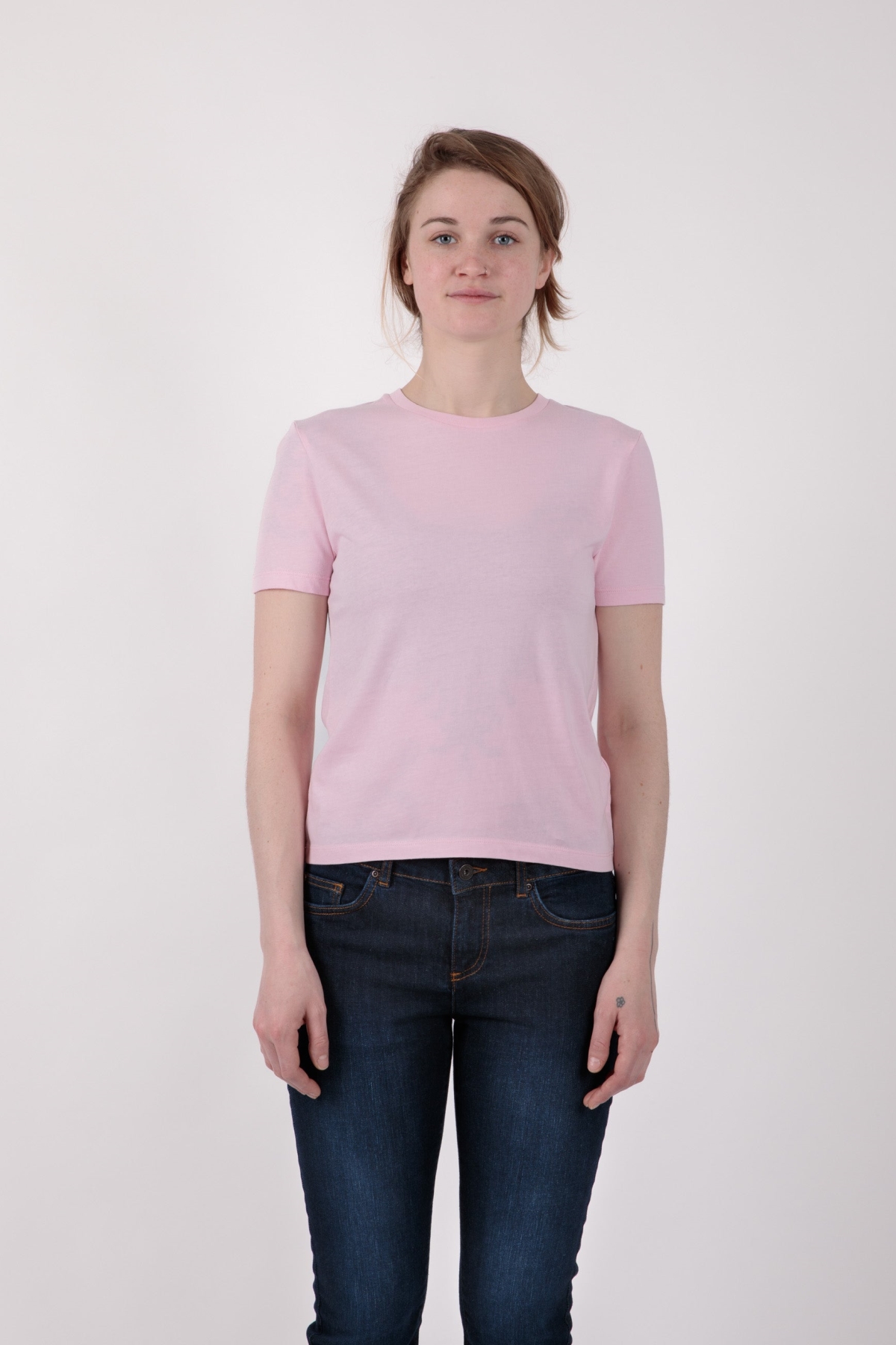 TORLAND womens vegan T-Shirt Ella Cotton Pink