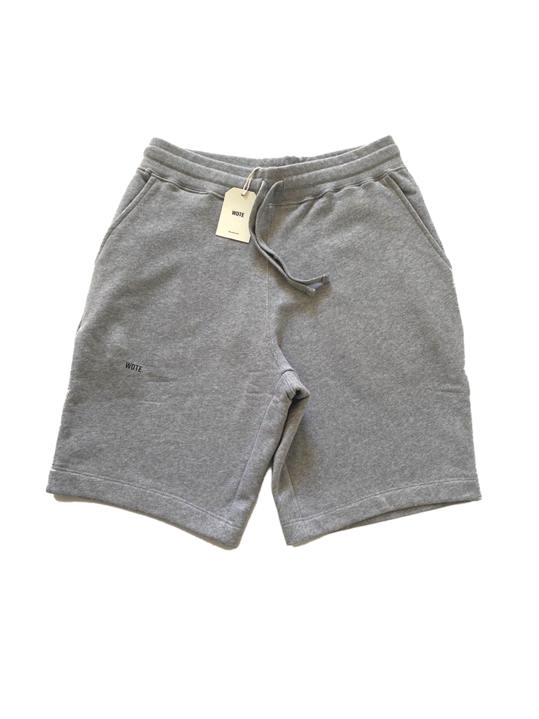 WOTE men vegan Sweatshorts Gray-Melange