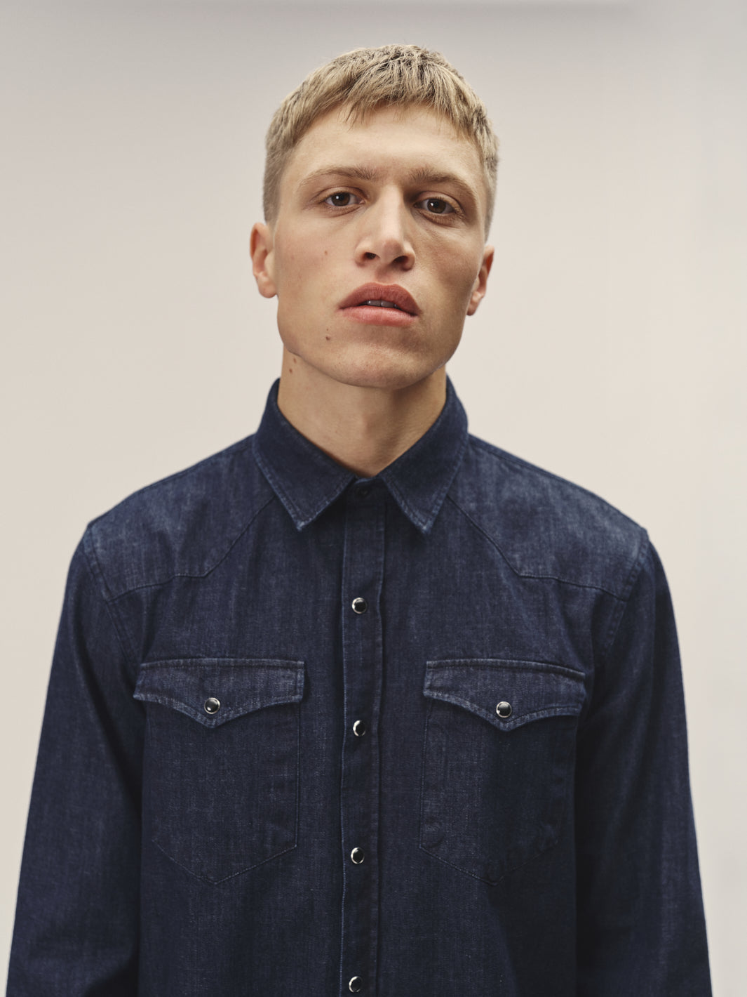 WOTE Denim Shirt Darkindigo