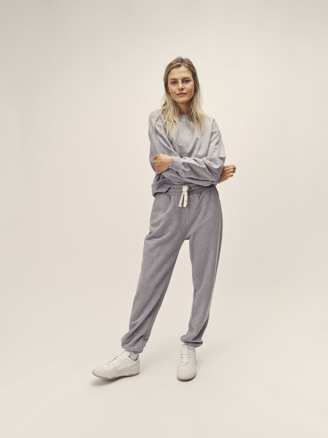 83959 - Damen vegan Sweatpants Grau-Melange 83959 - Damen vegan Sweatpants Grau-Melange
