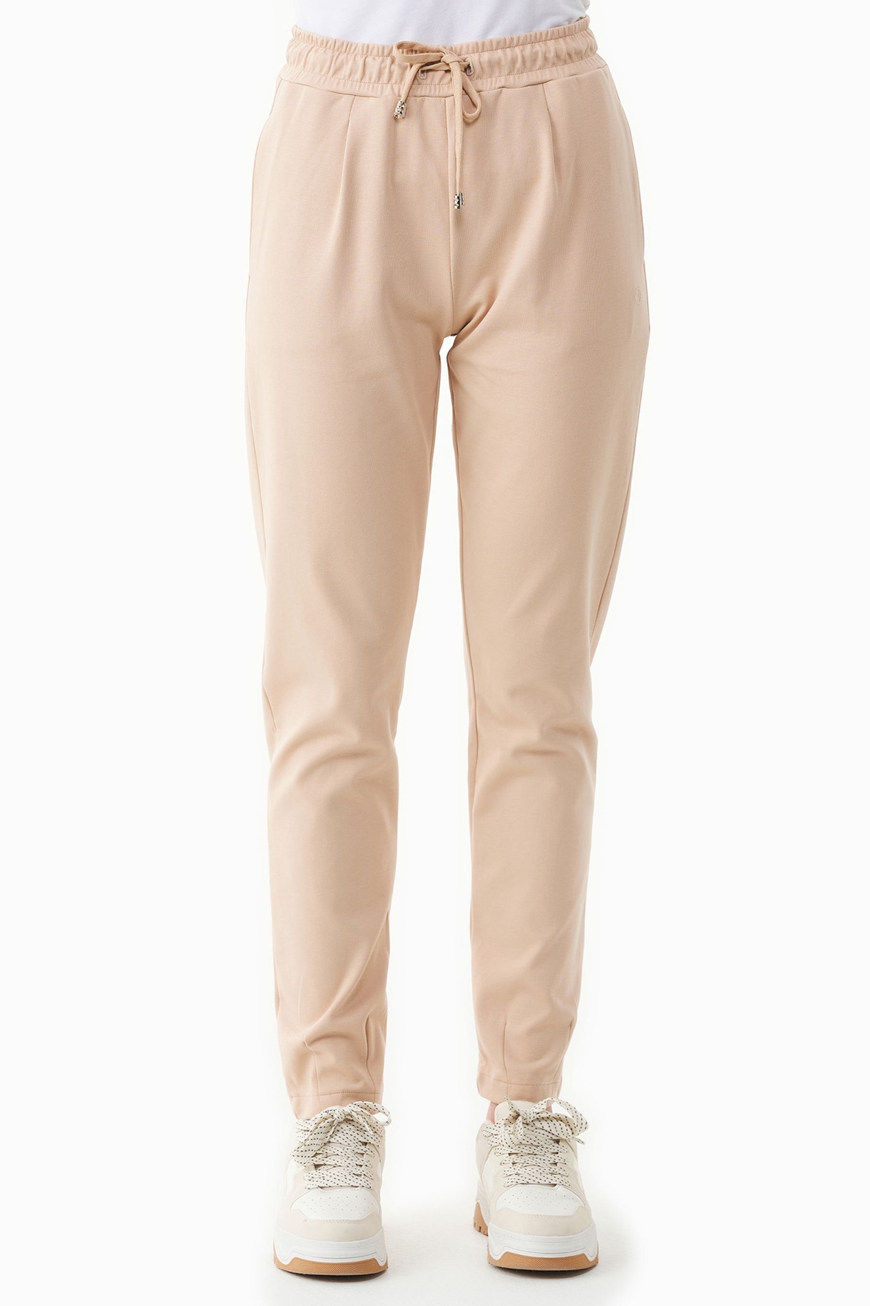 ORGANICATION Damen vegan Sweatpants Leichtes, Weiches Beige