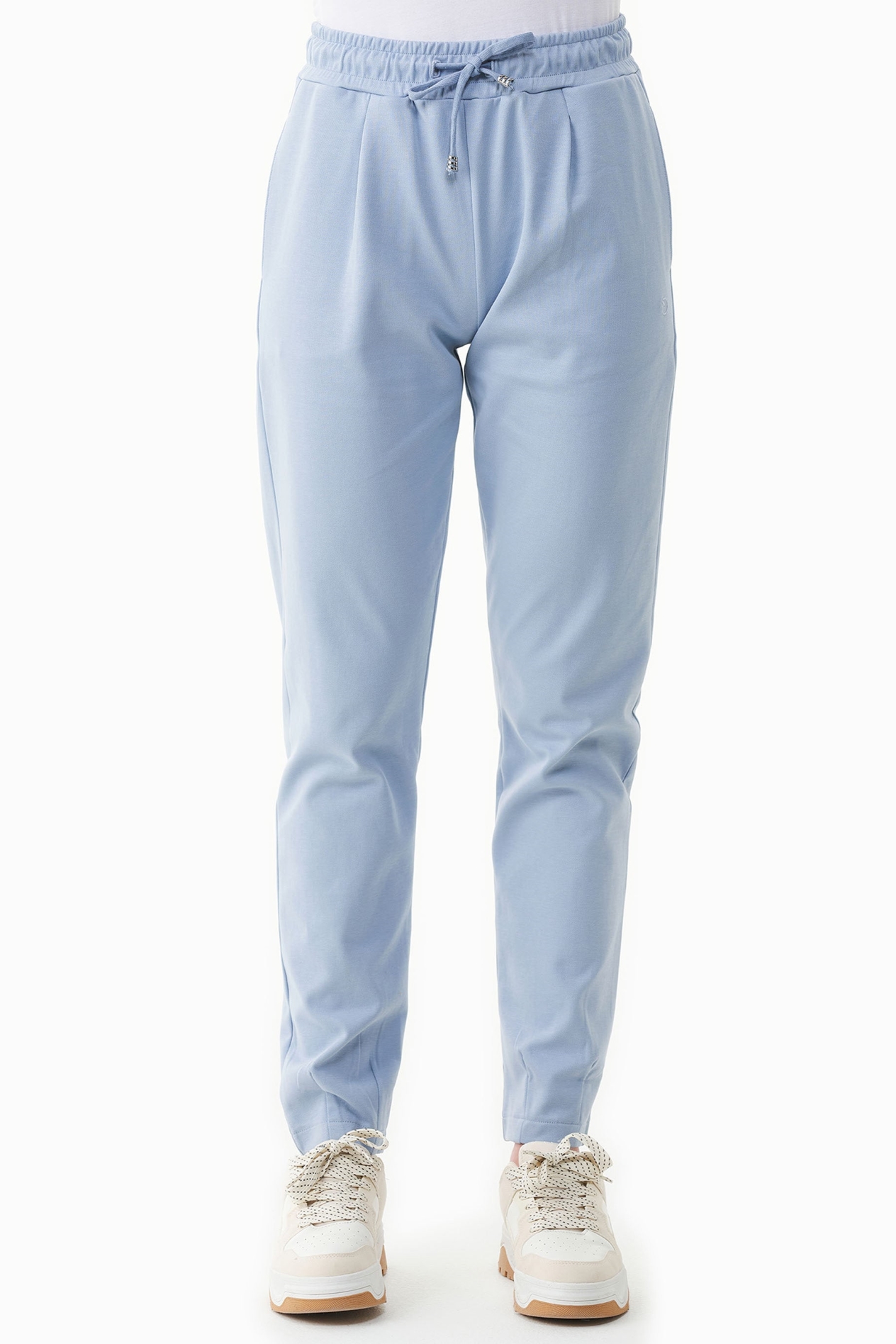 ORGANICATION Damen vegan Jogginghose Lightweight Eisblau