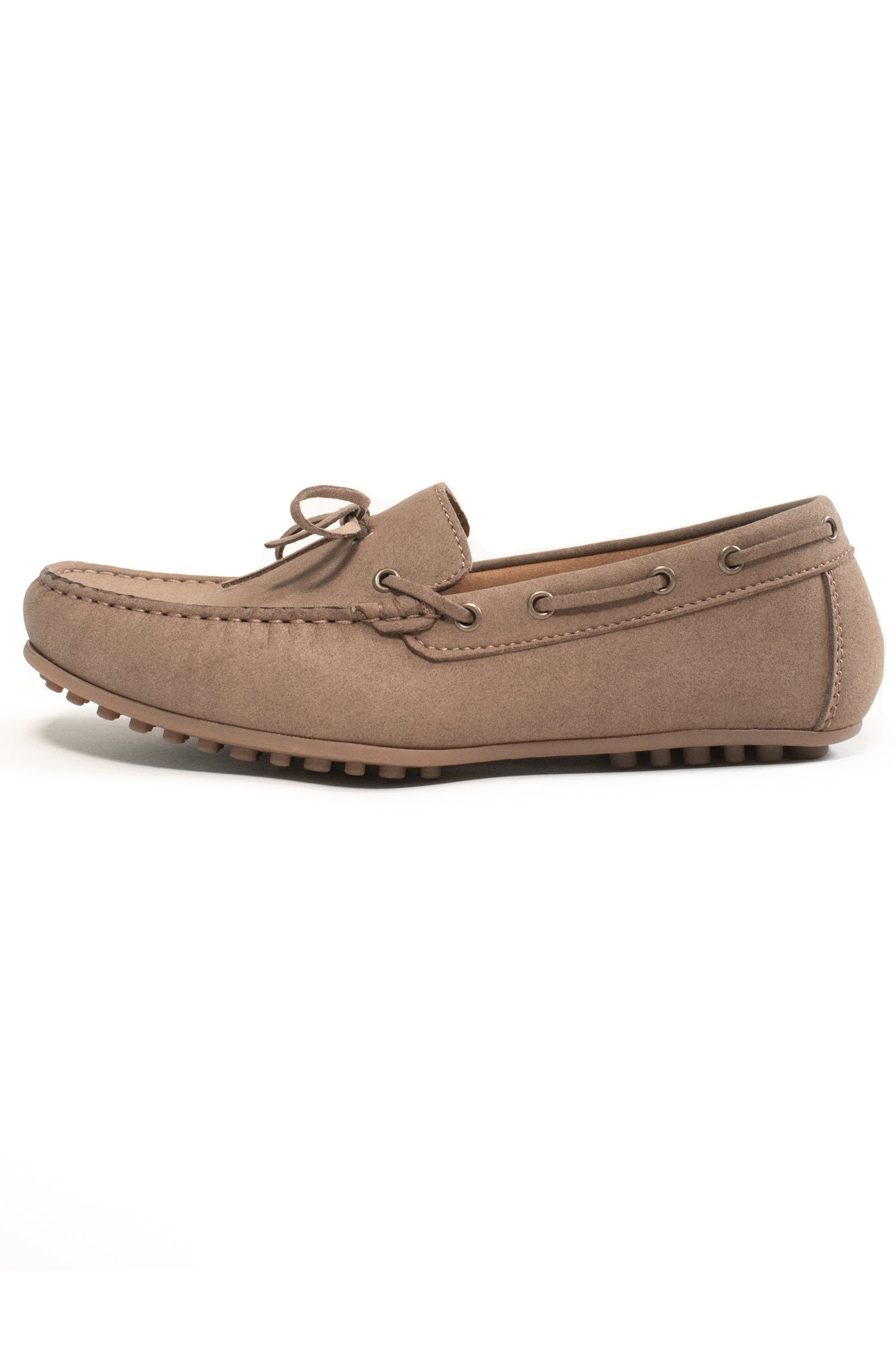 Will's Vegan Store Damen vegan Loafers Damen Veganes Wildleder Mocha Braun