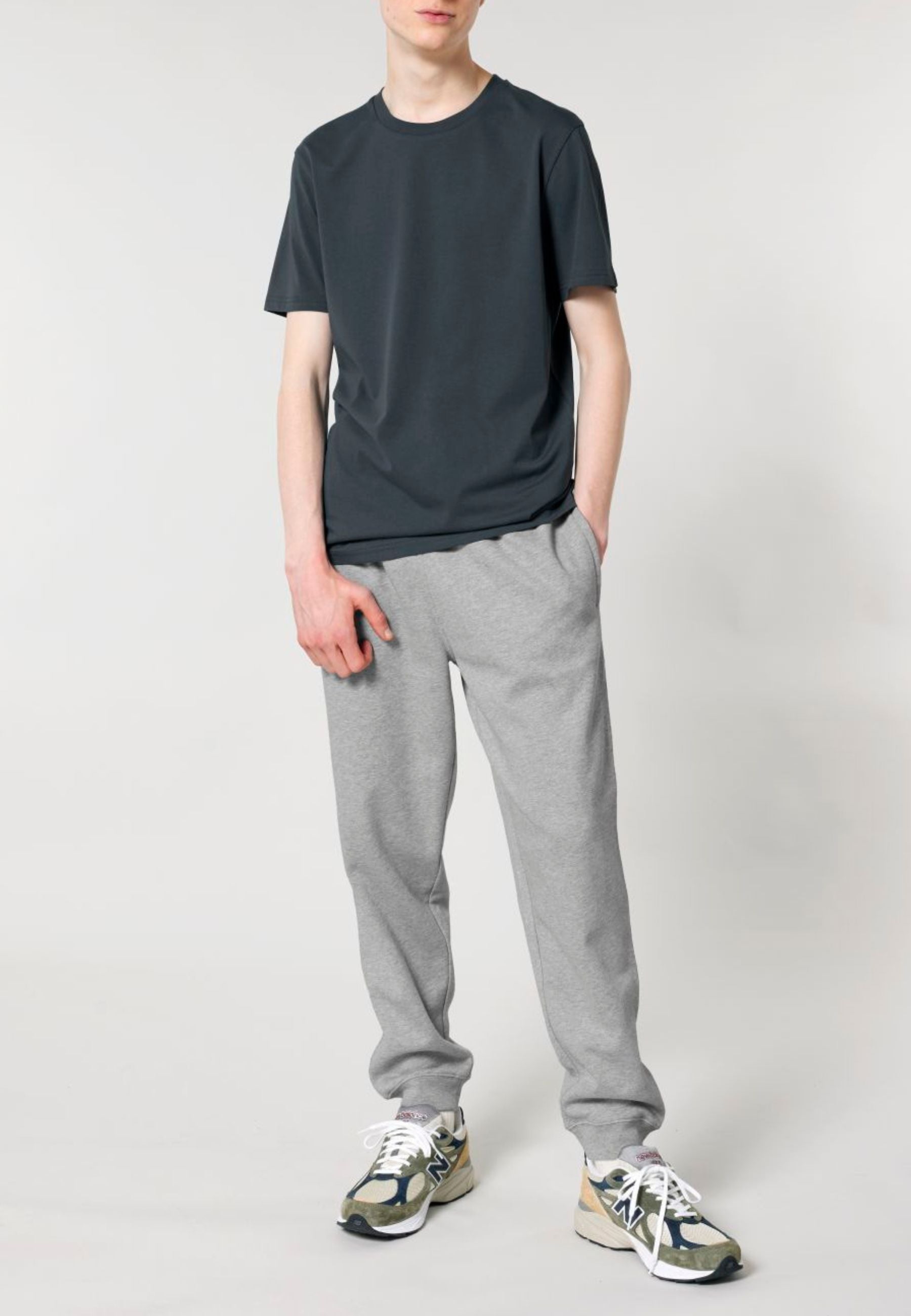 TORLAND men vegan Sweatpants Mover Heather Grey