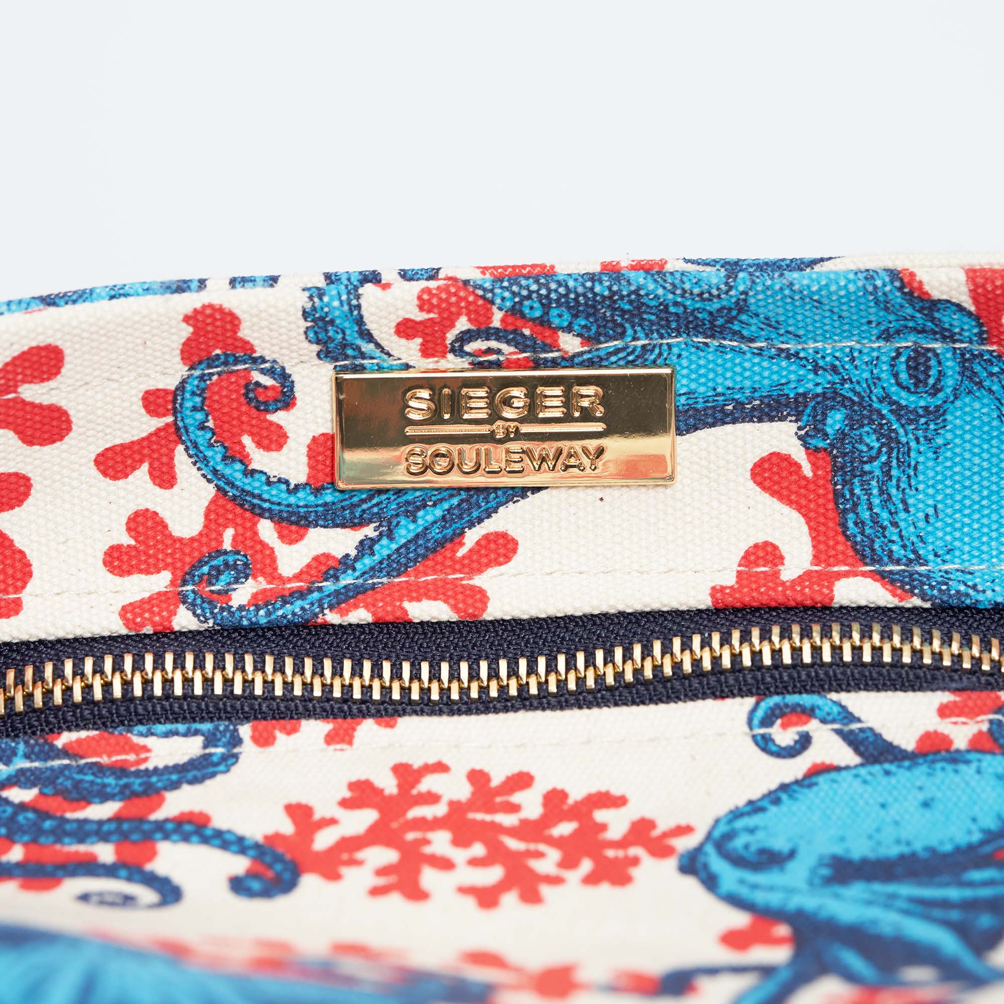SIEGER by Souleway Weekendtas Sbs The Octopuses Rood & Blauw