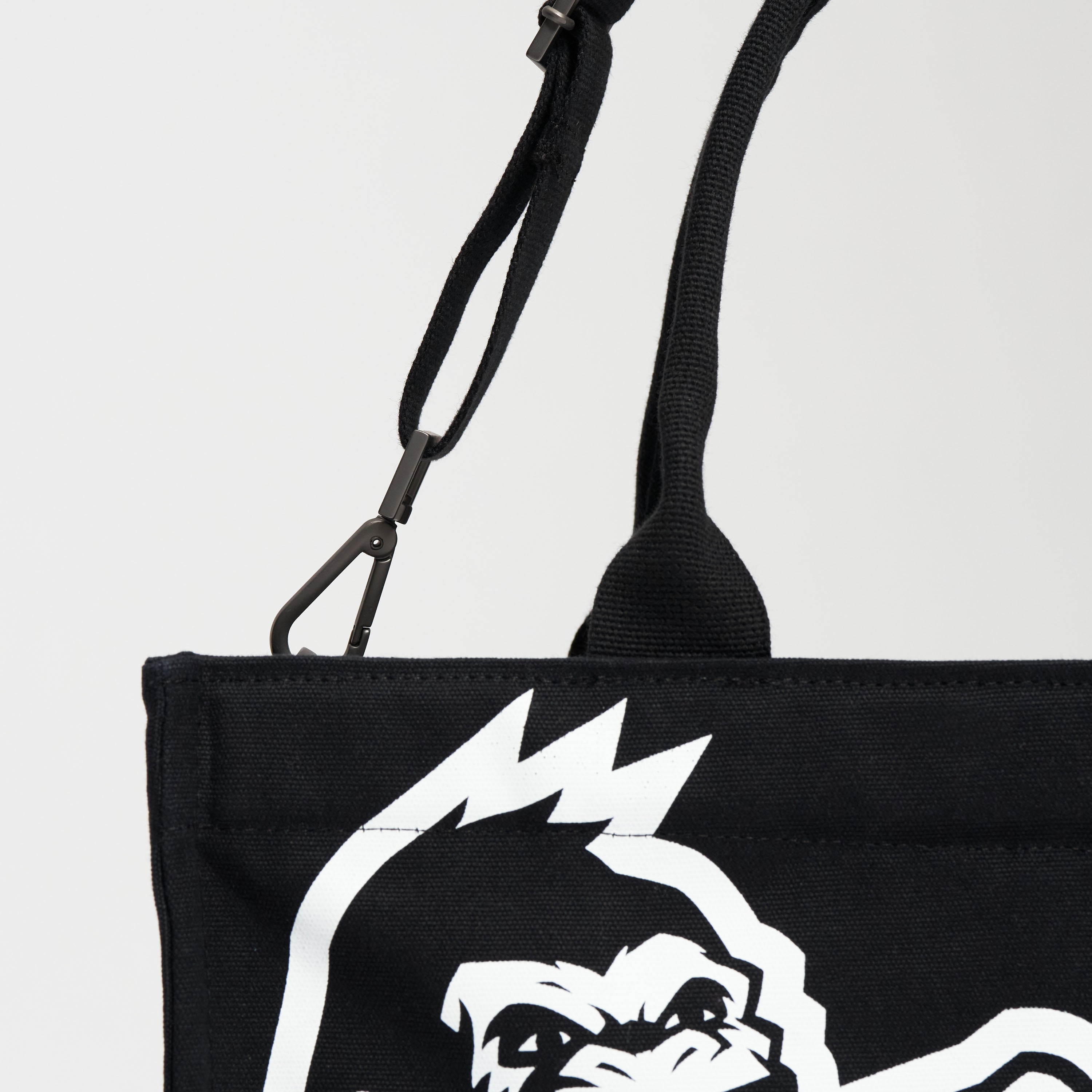 SIEGER by Souleway Tote Bag Xl Sbs Marvelous Monkey Zwart