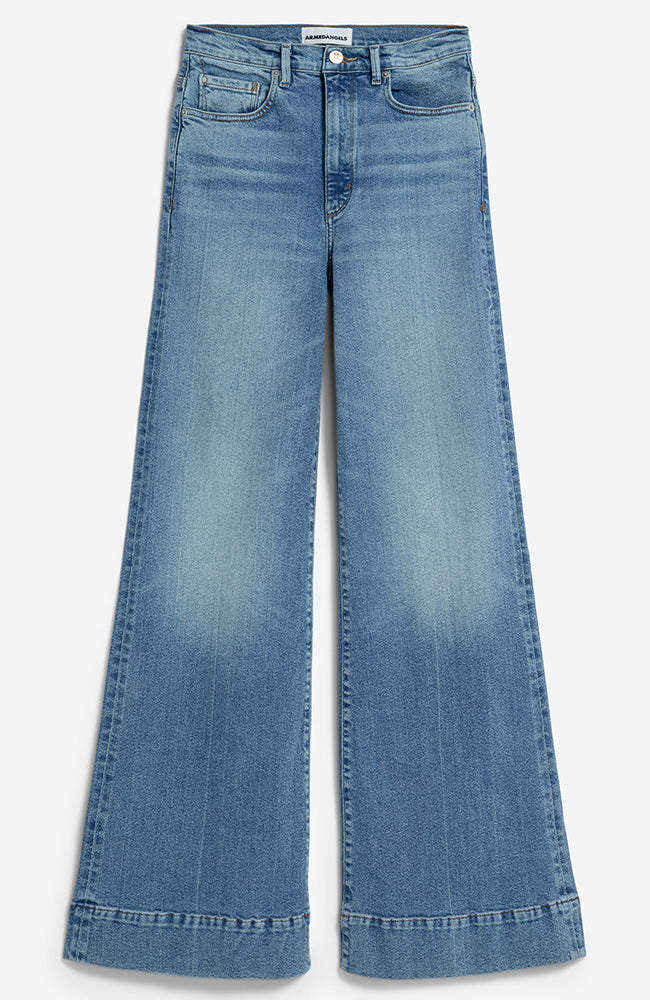 ARMEDANGELS womens vegan Jeans Wide Leg Murliaa Blue