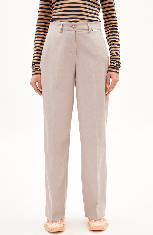 ARMEDANGELS womens vegan Pants Leandraa Cinnamon Beige