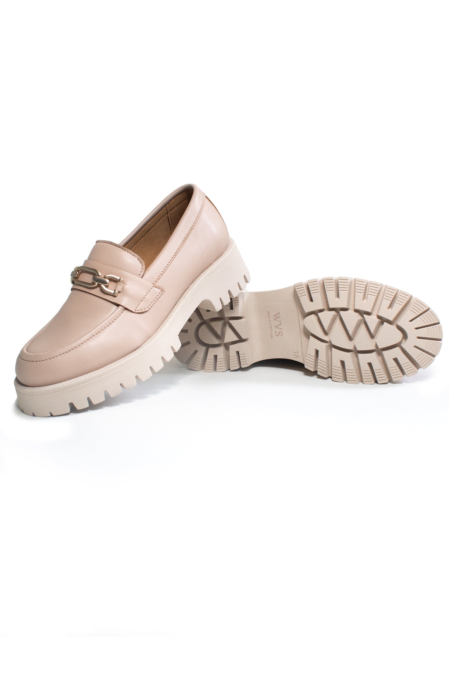 Will's Vegan Store Damen vegan Loafer Gleissohle Sand