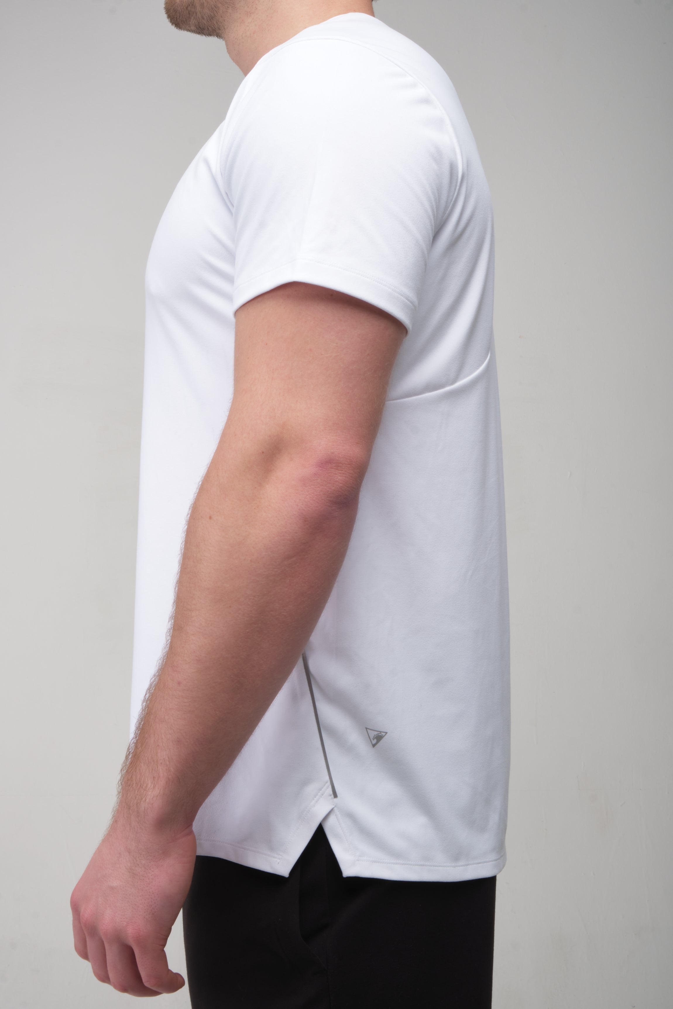 SEAAV men vegan T-Shirt Neptune White