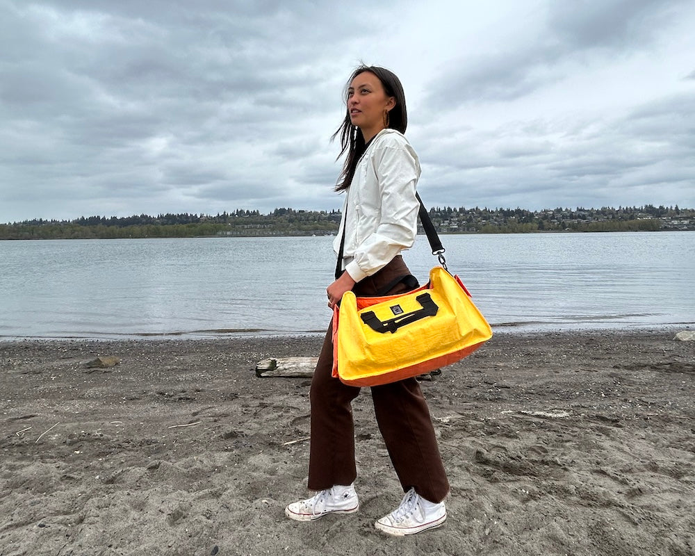 TORRAIN Duffel Bag Klein Transport Sunshine Tangerine