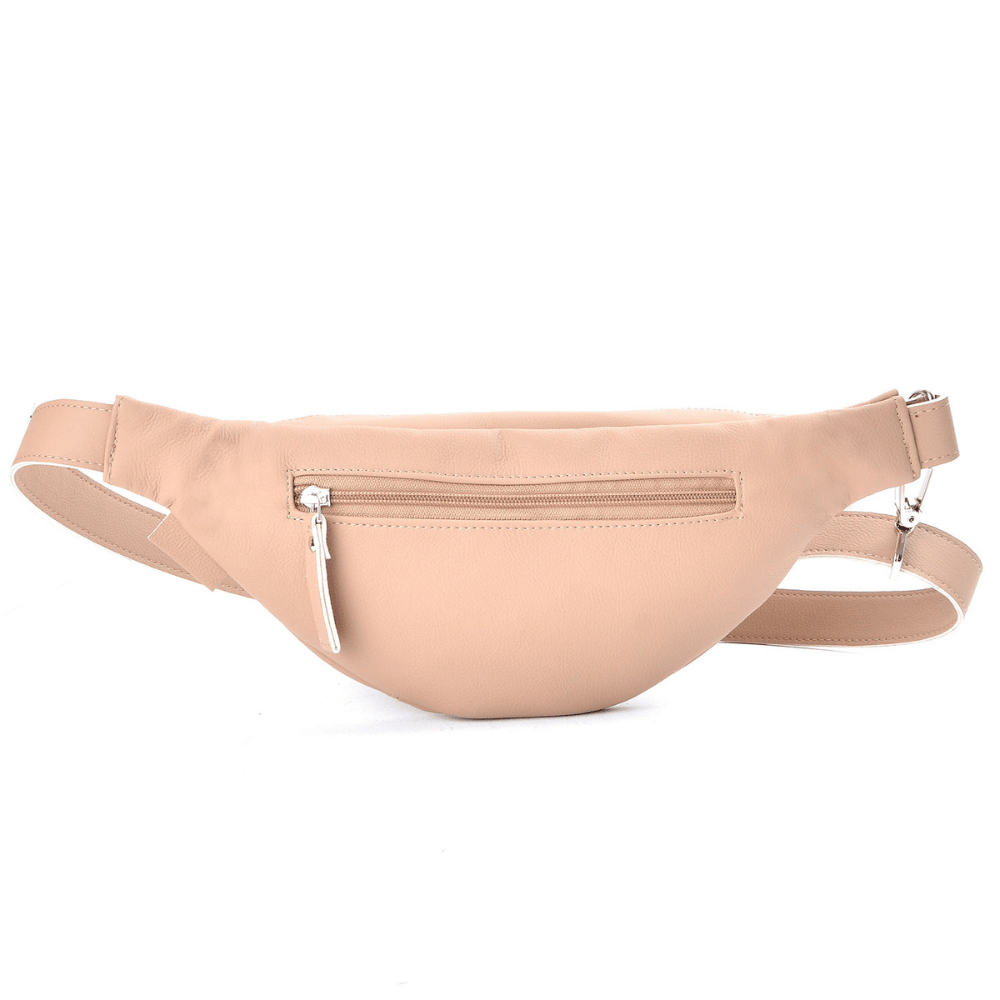 Arsayo Tas De Mela Fanny Pack Vegan Eco-Leer Beige