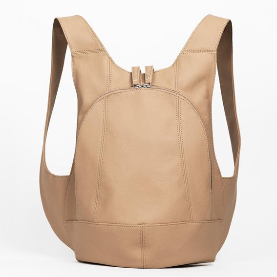 Arsayo Rugzak De Mela Vegan Eco-Leer Beige